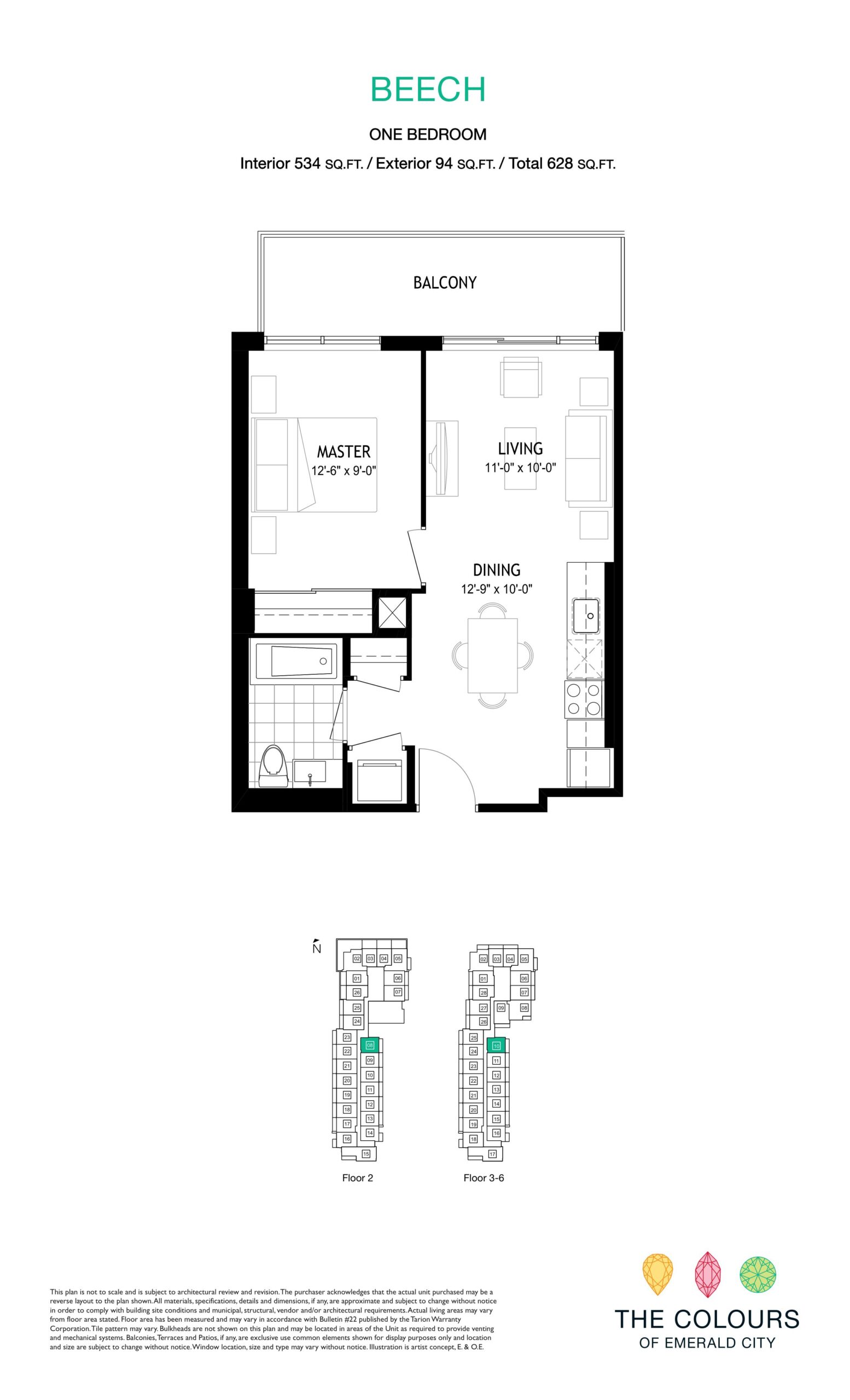 Beech floor plan