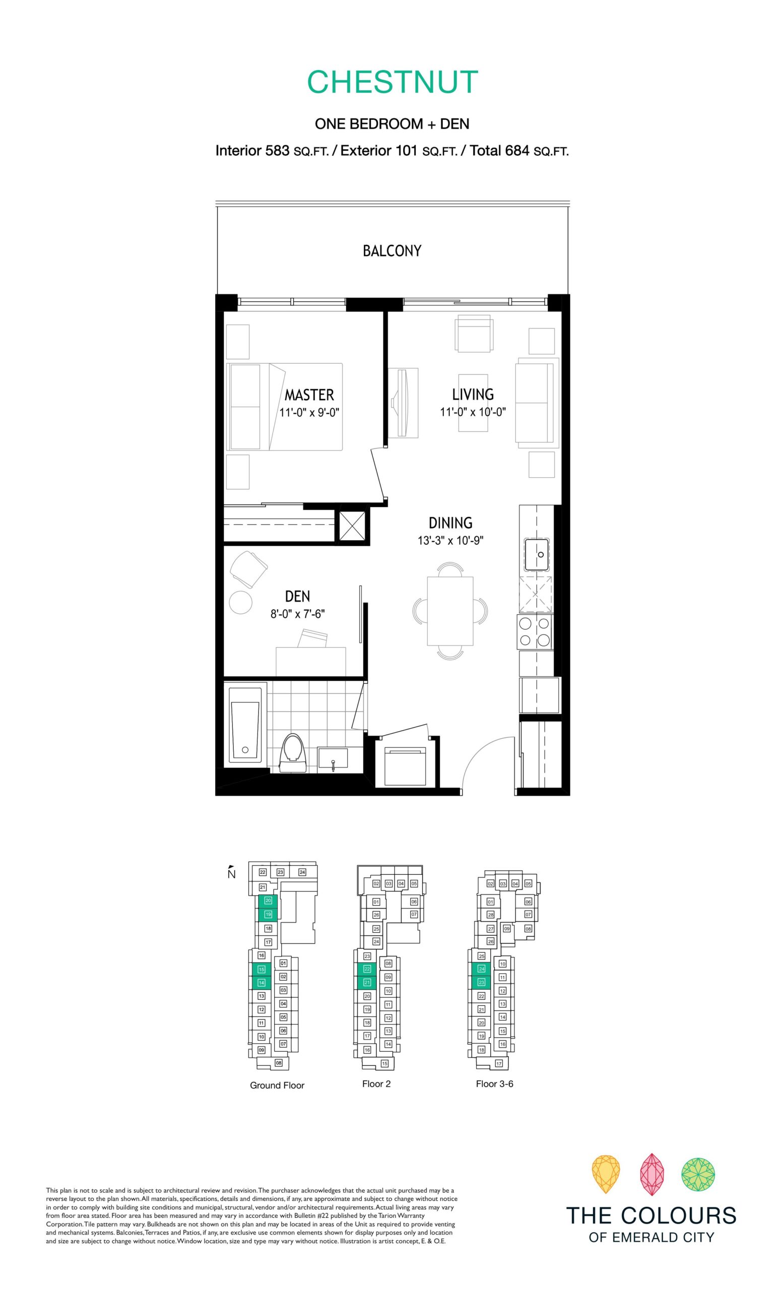 Chestnut floor plan