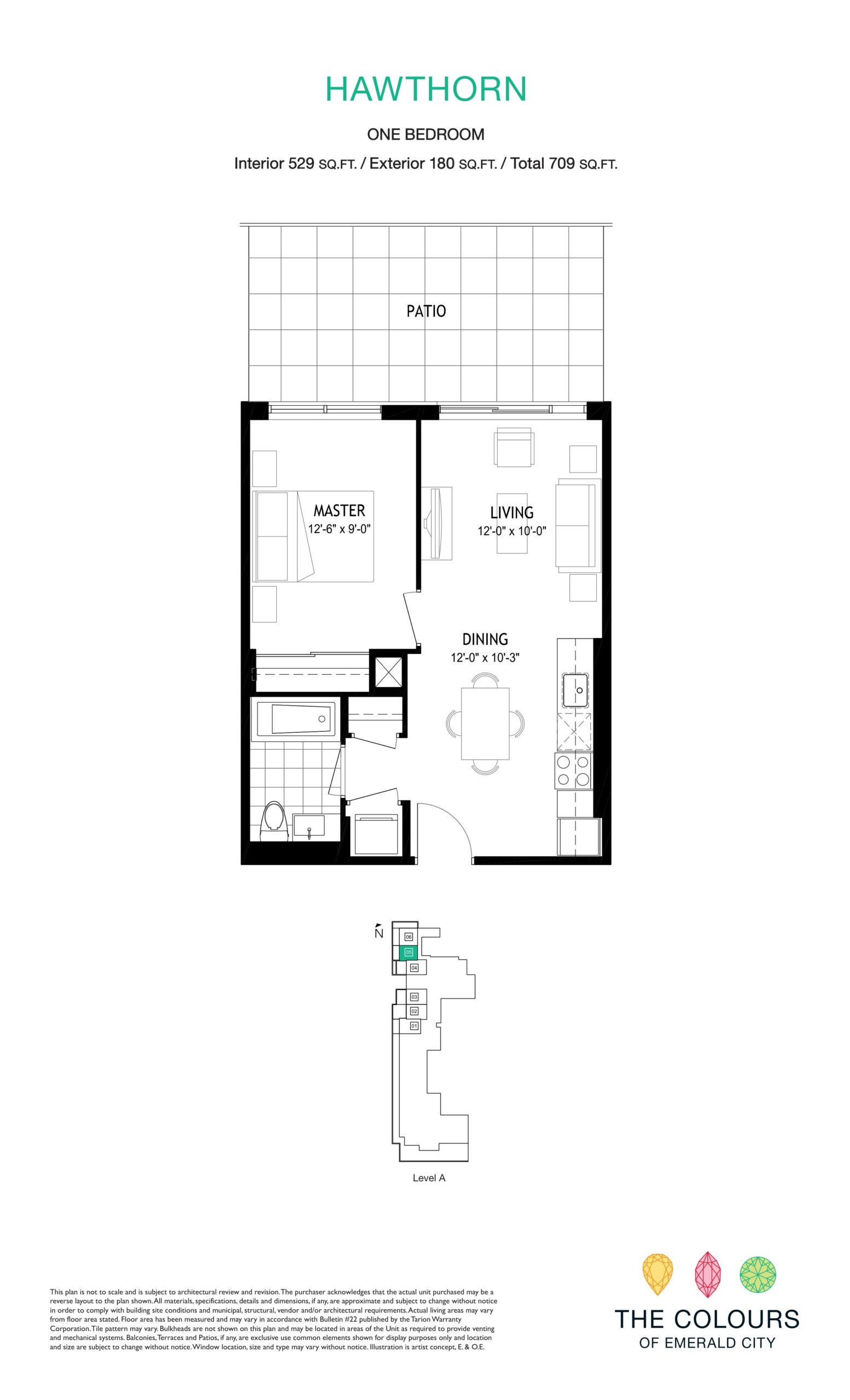 Hawthorn floor plan