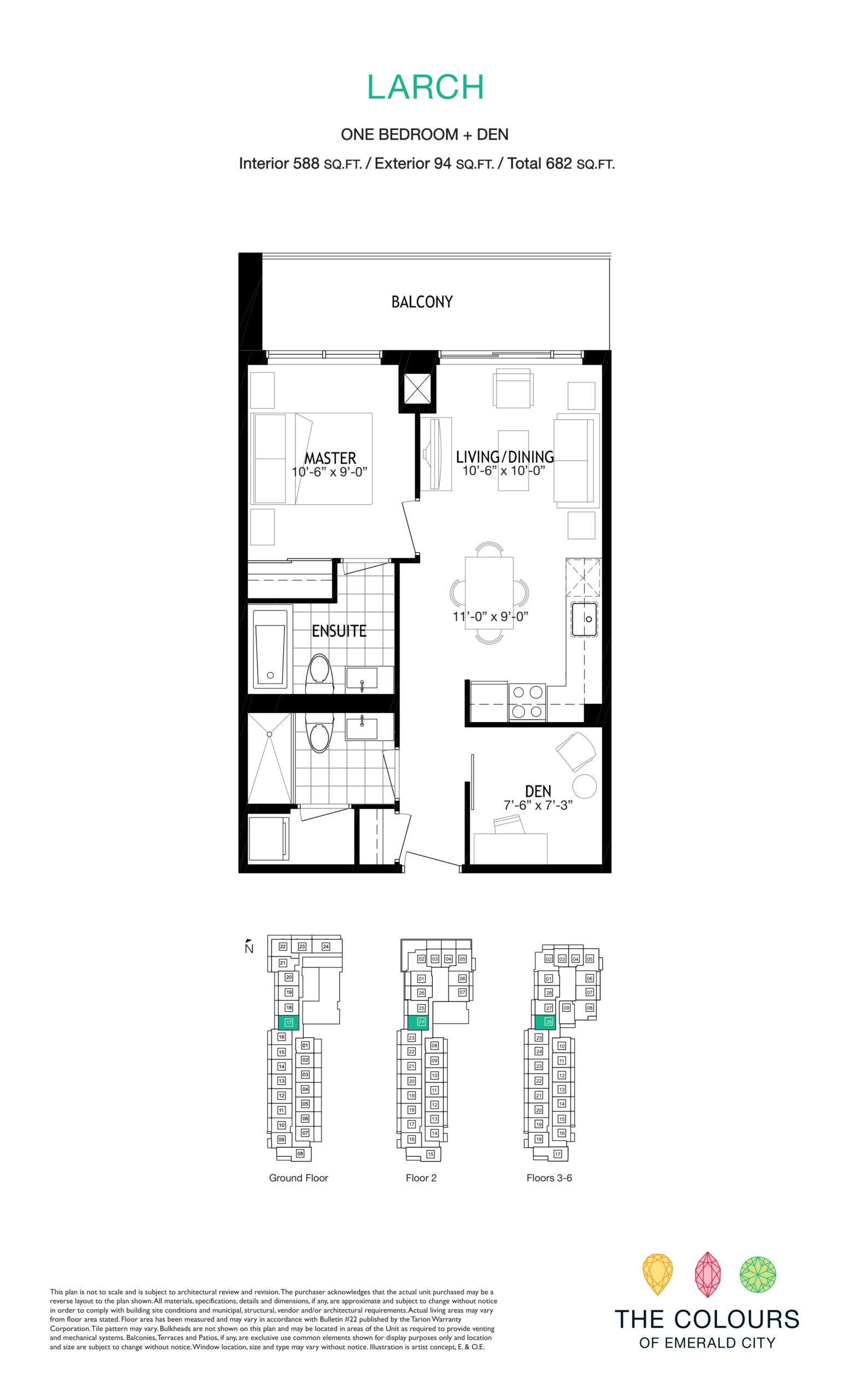 Larch floor plan