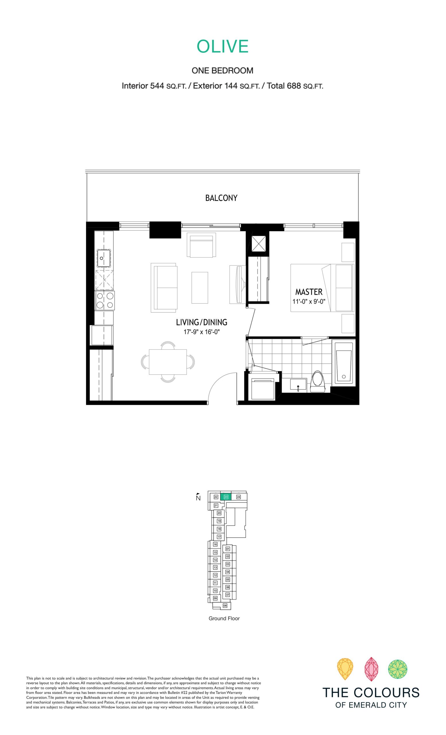 Olive floor plan