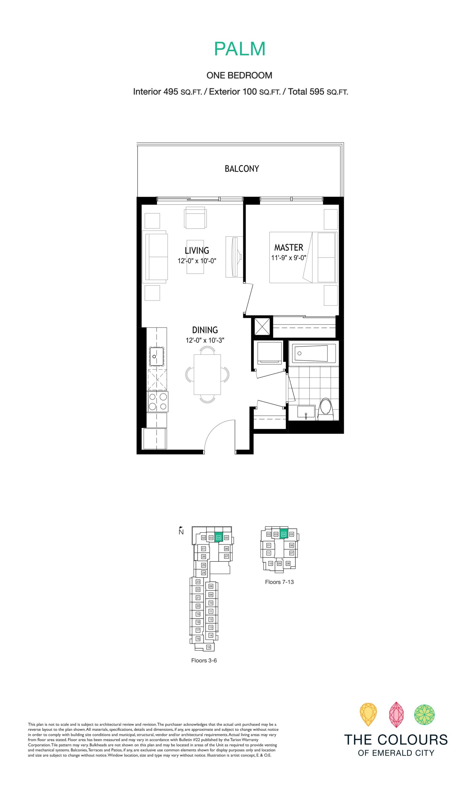 Palm floor plan