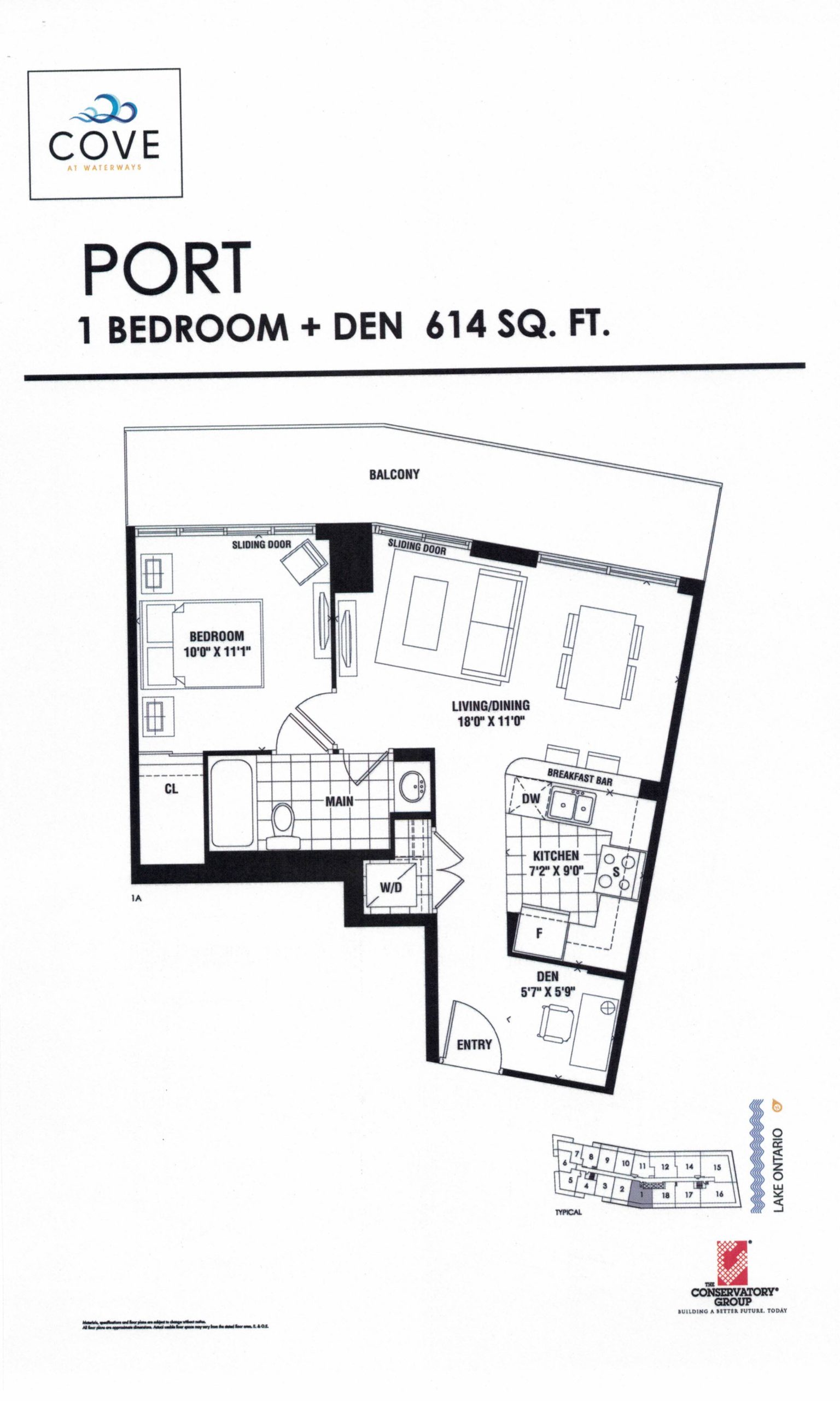 Port floor plan