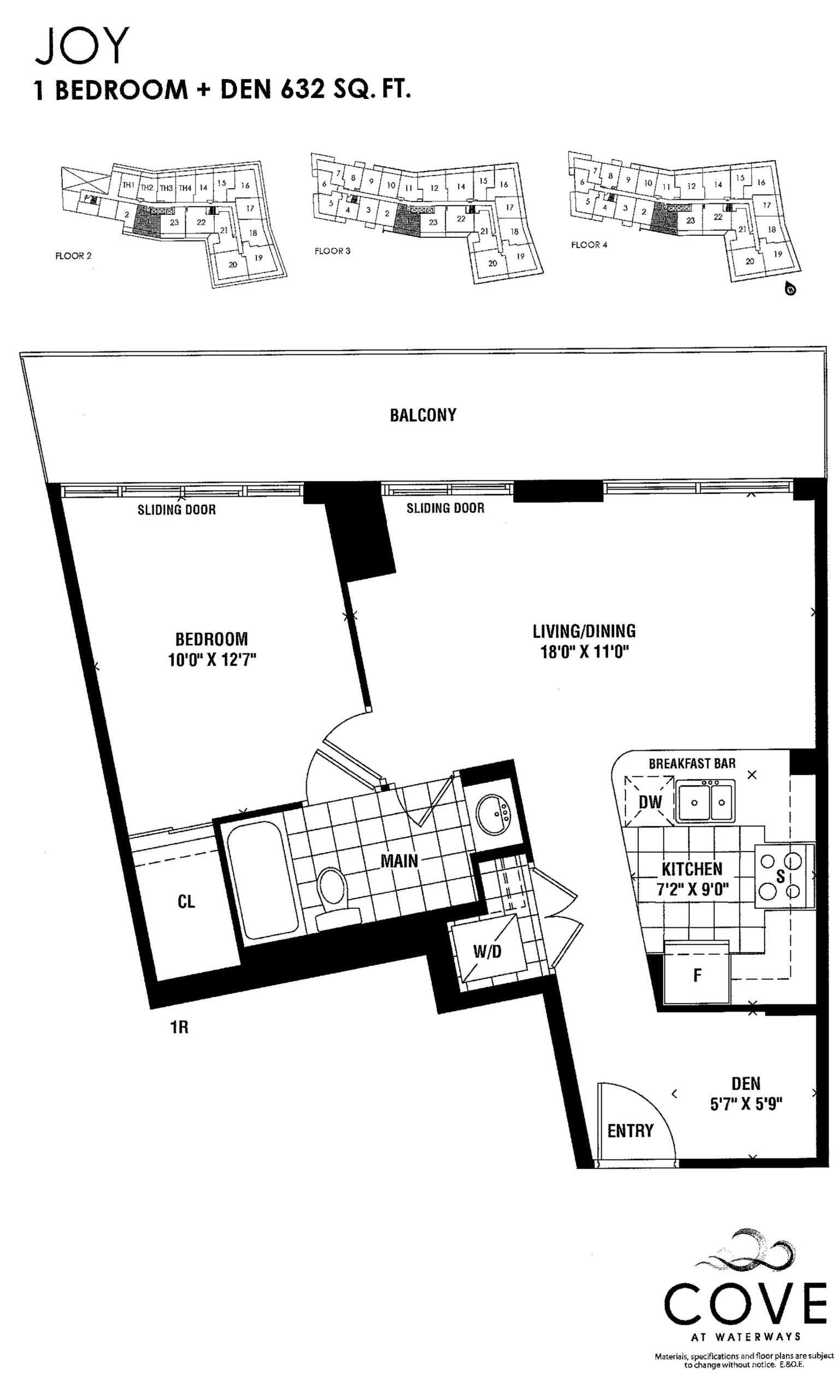 Joy floor plan