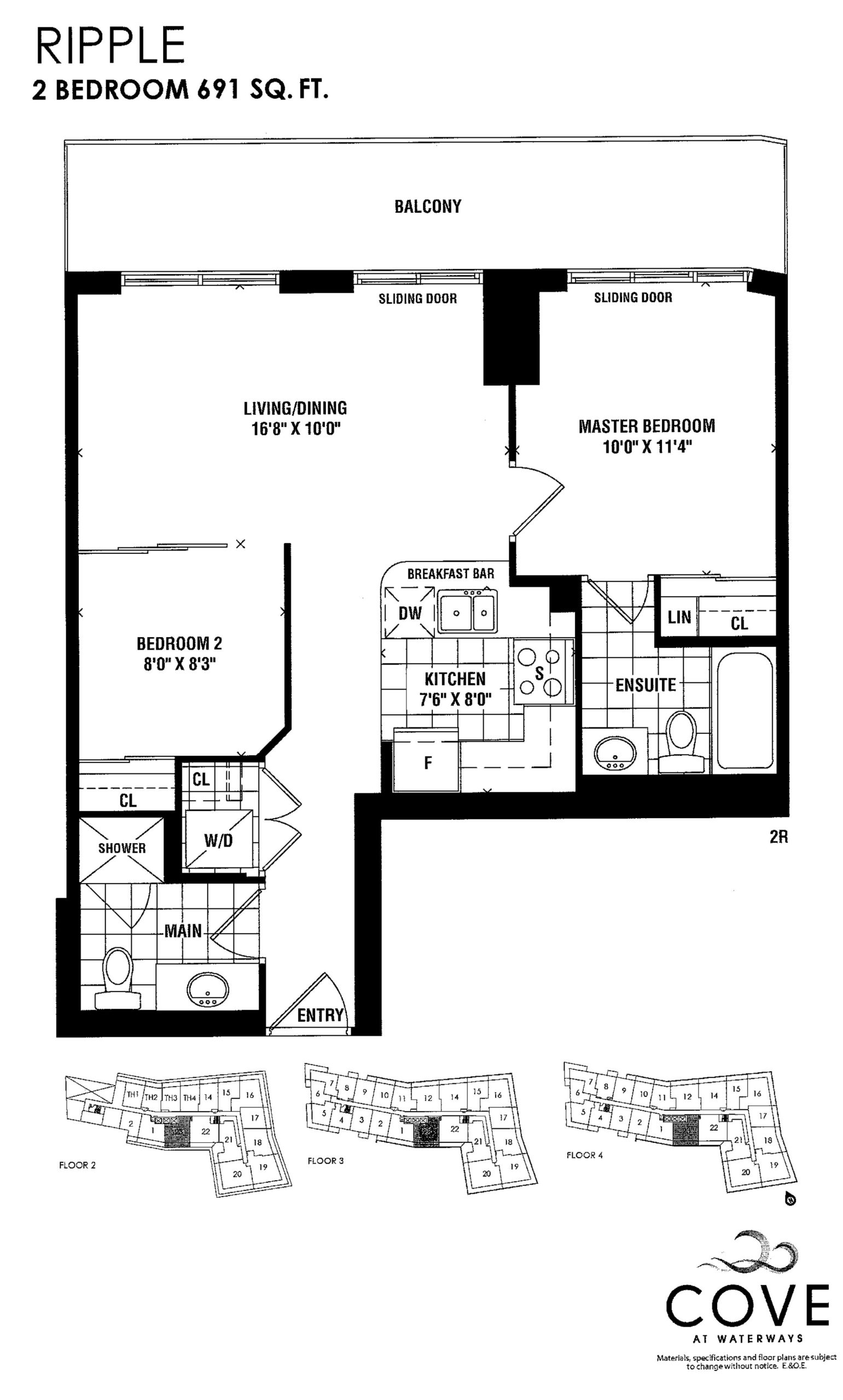 Ripple floor plan