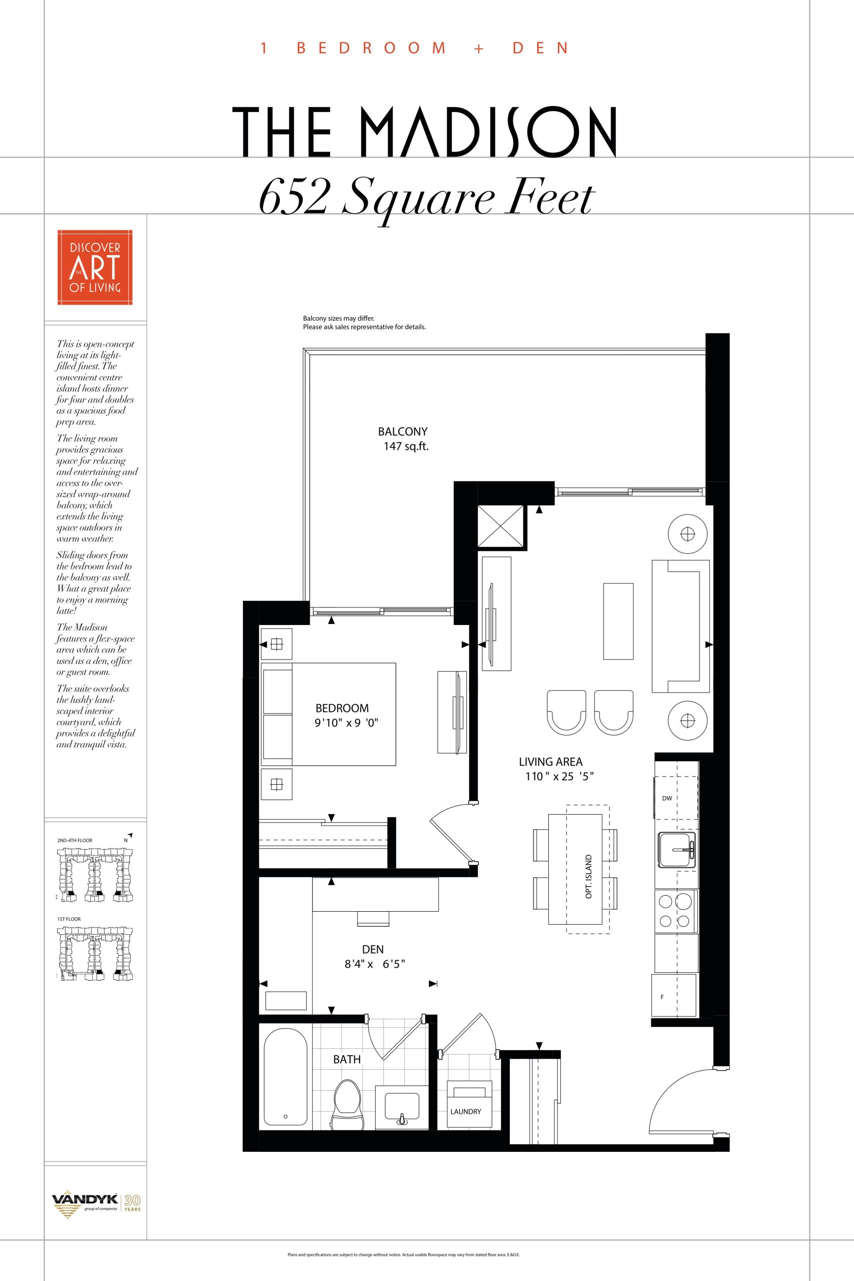 The Madison floor plan