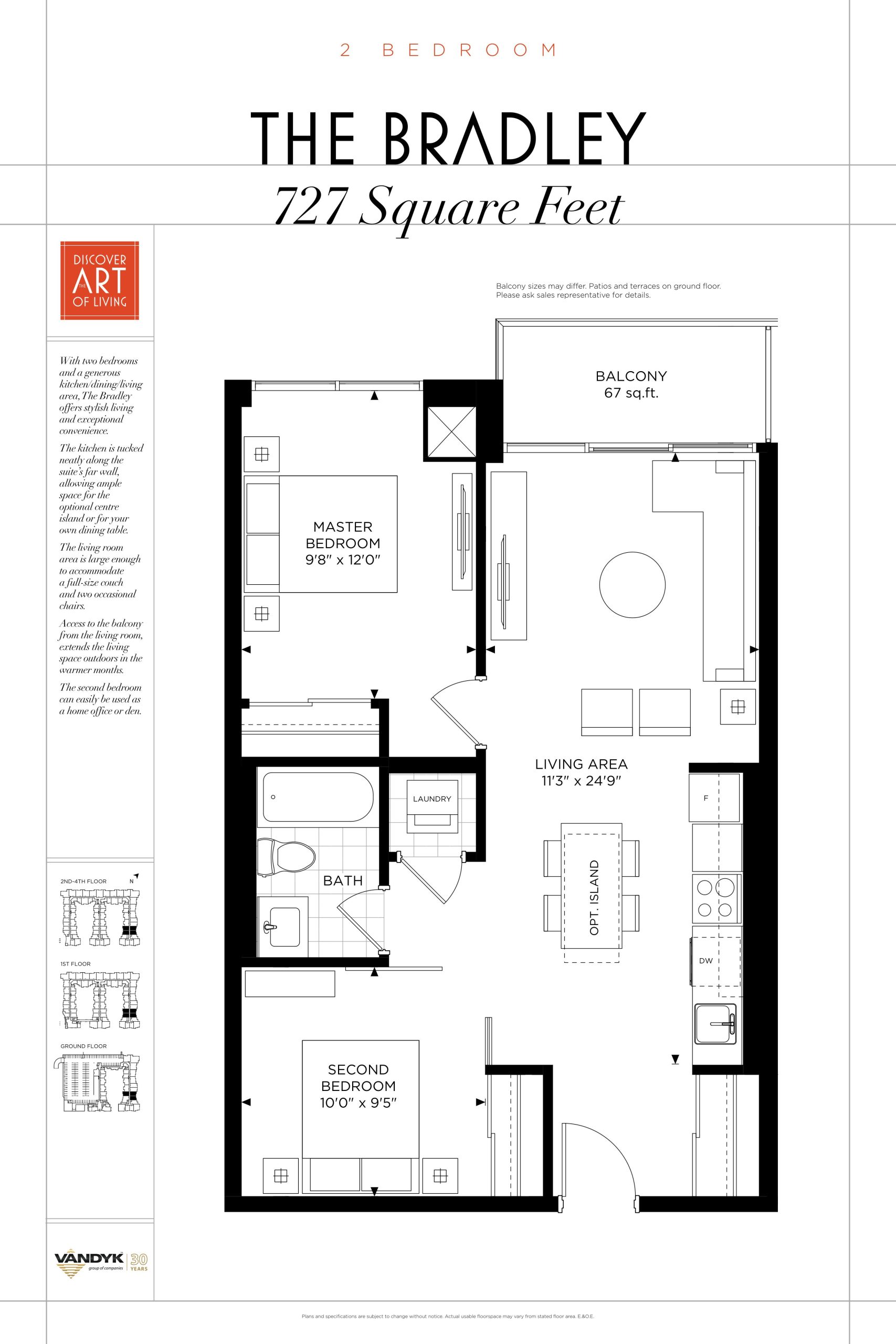 The Bradley floor plan
