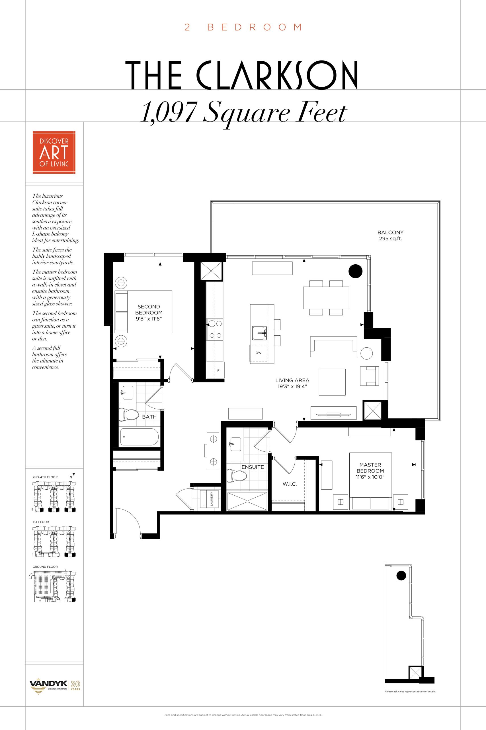 The Clarkson floor plan
