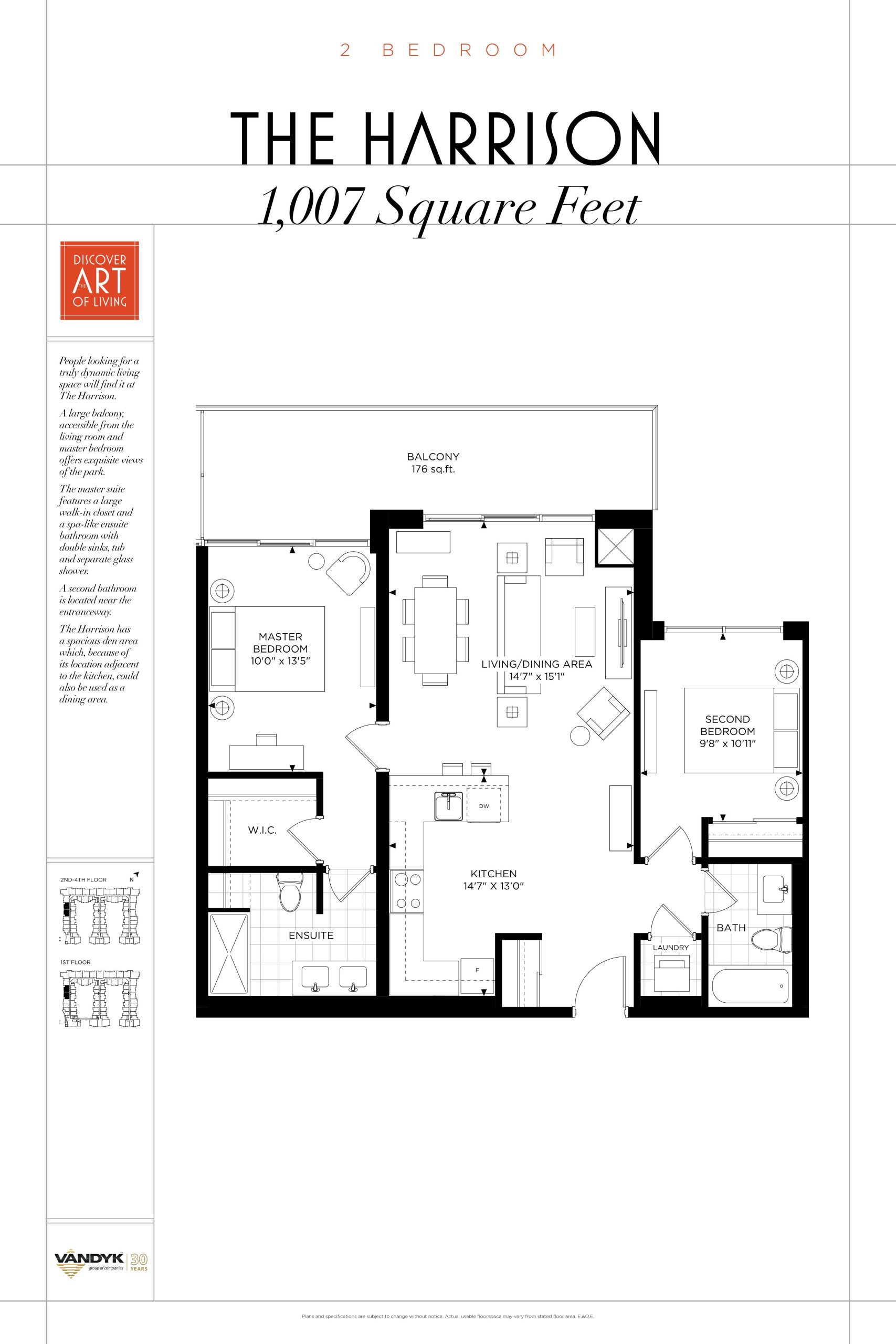 The Harrison floor plan