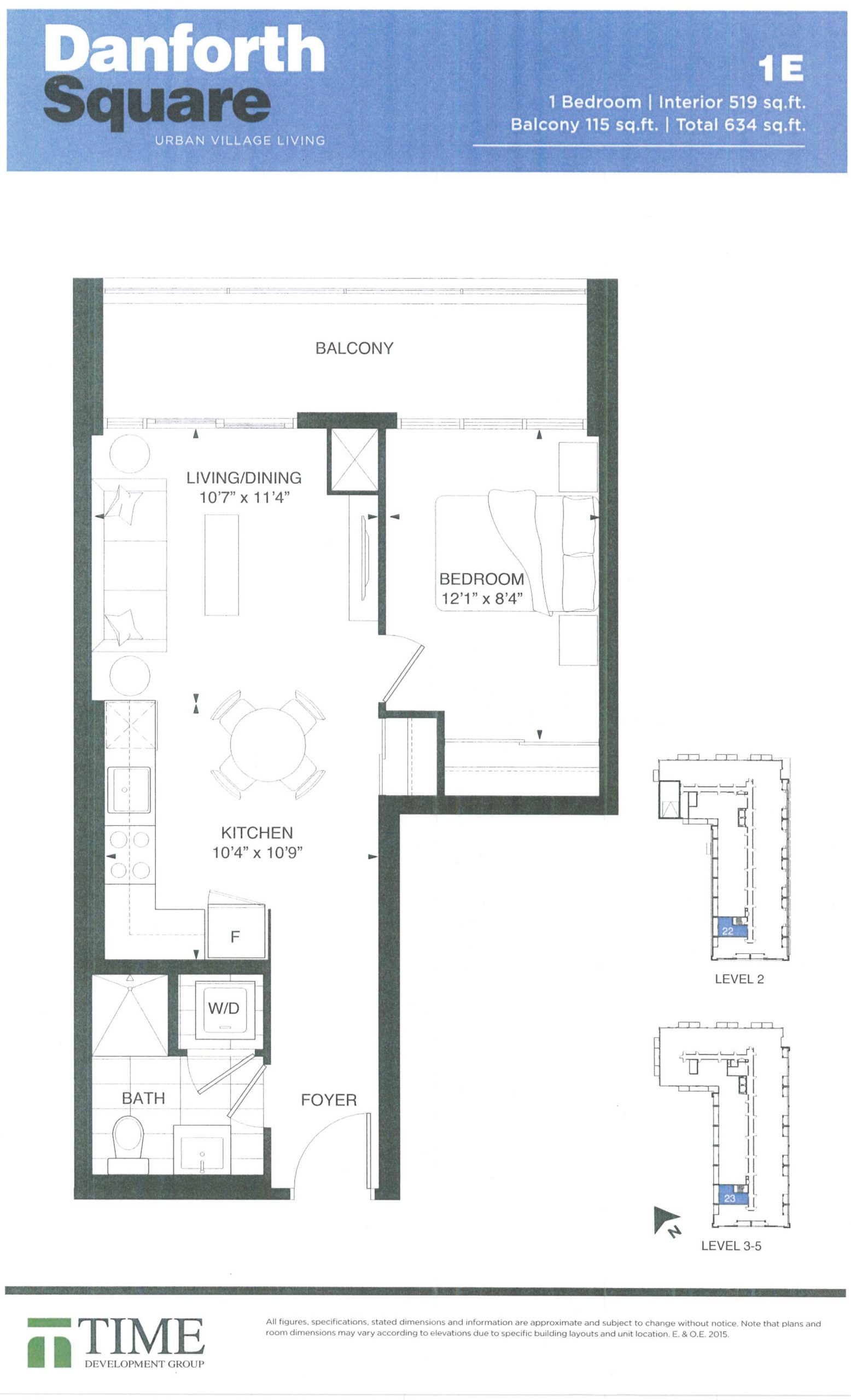 1E floor plan