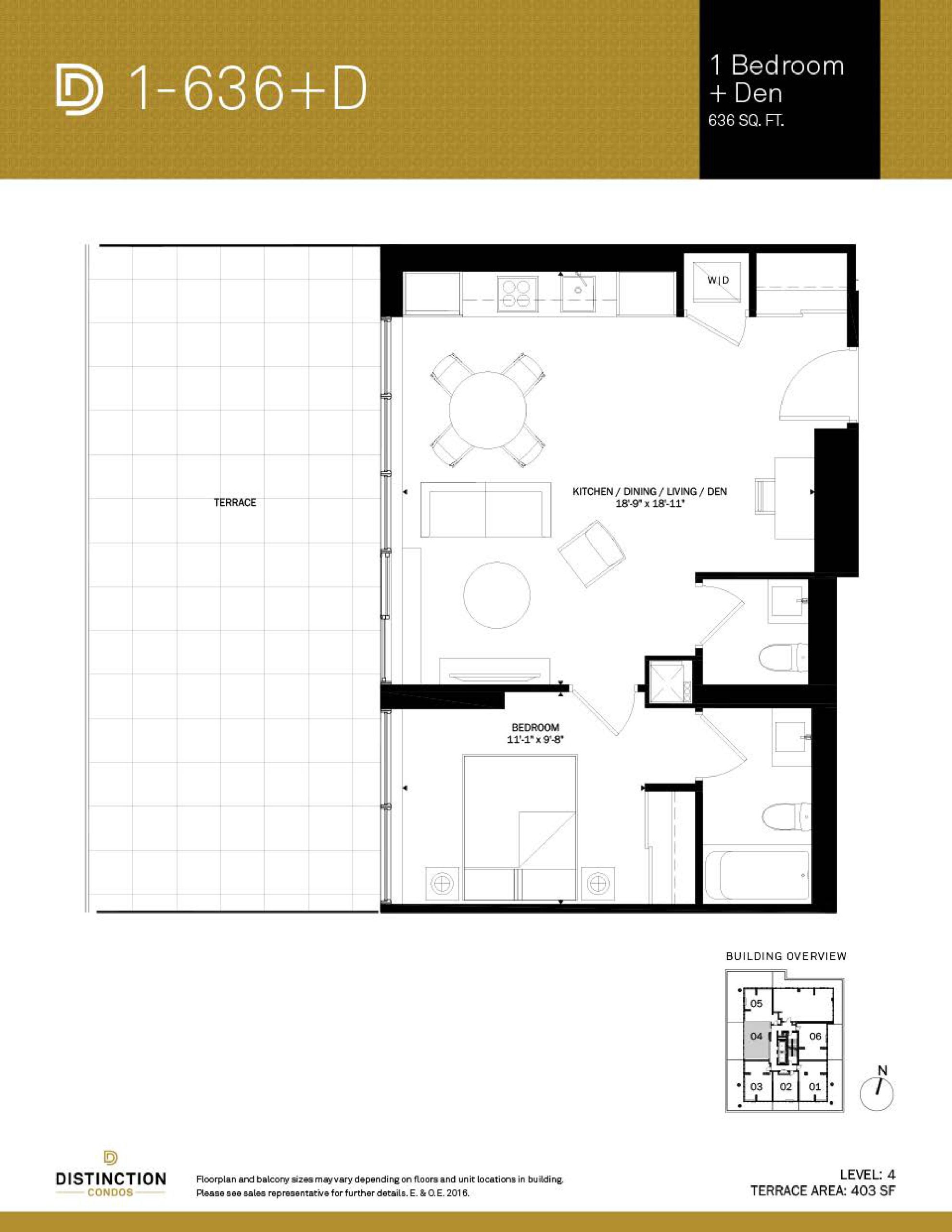 1-636+D floor plan