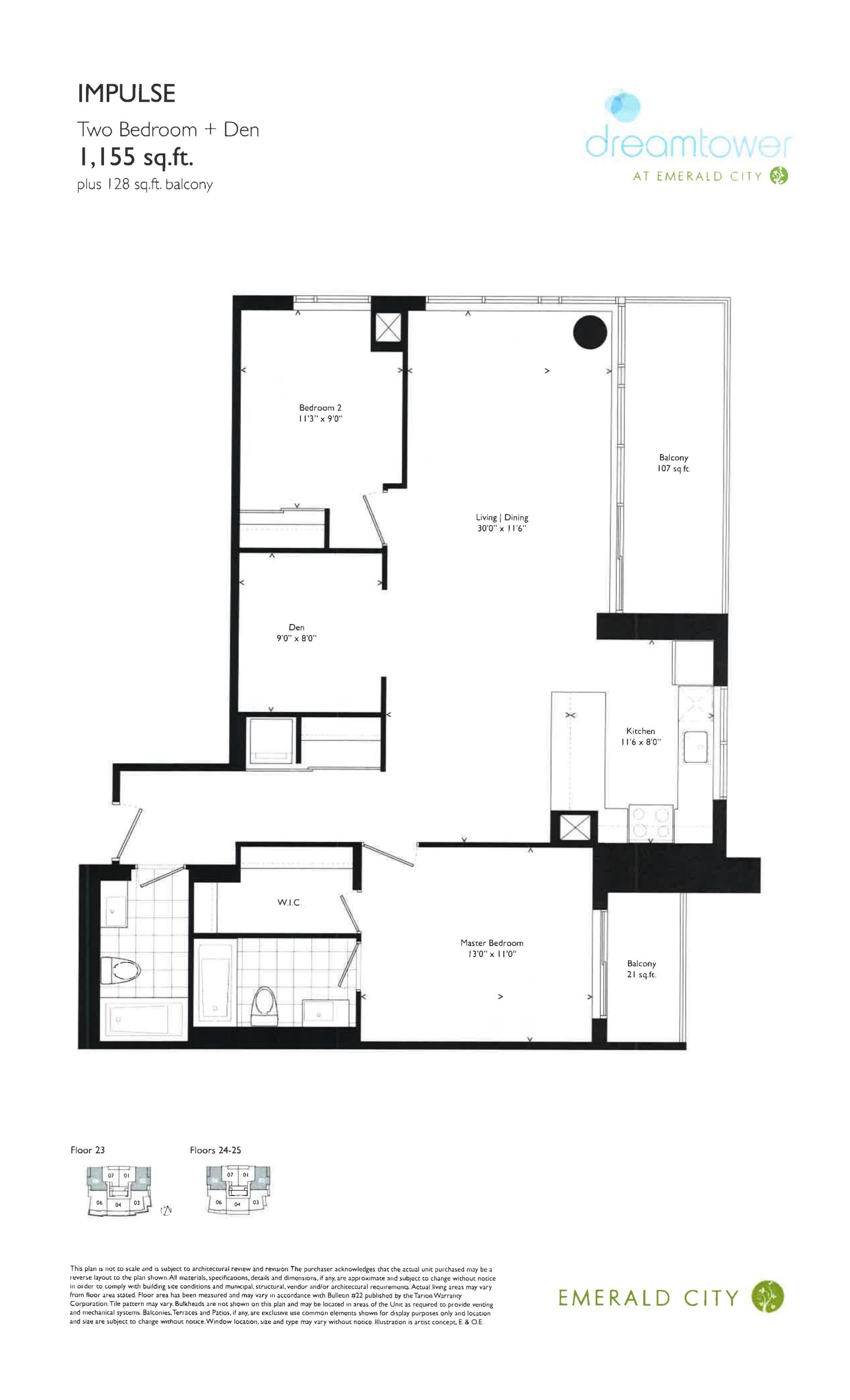 Impulse floor plan