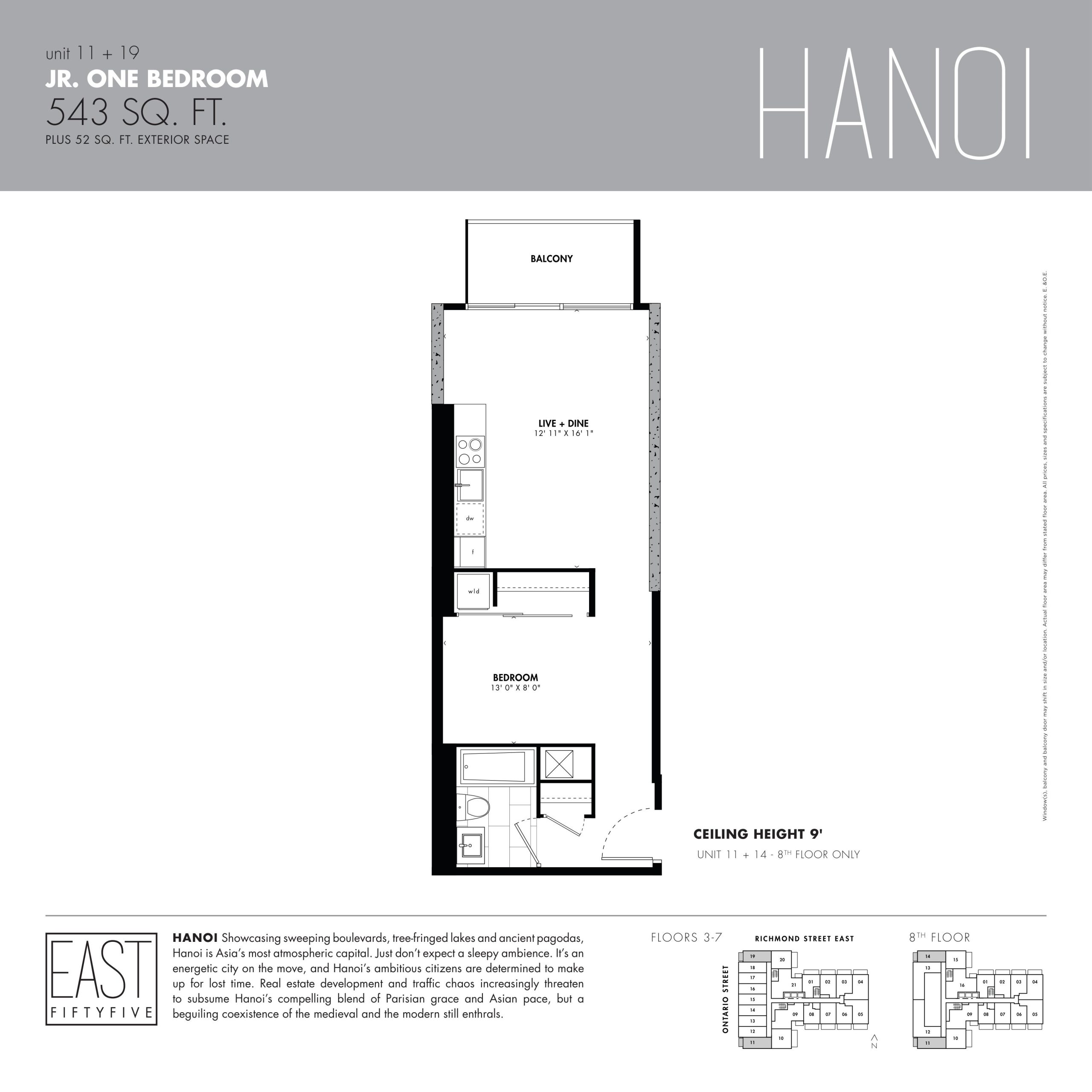 Hanoi floor plan