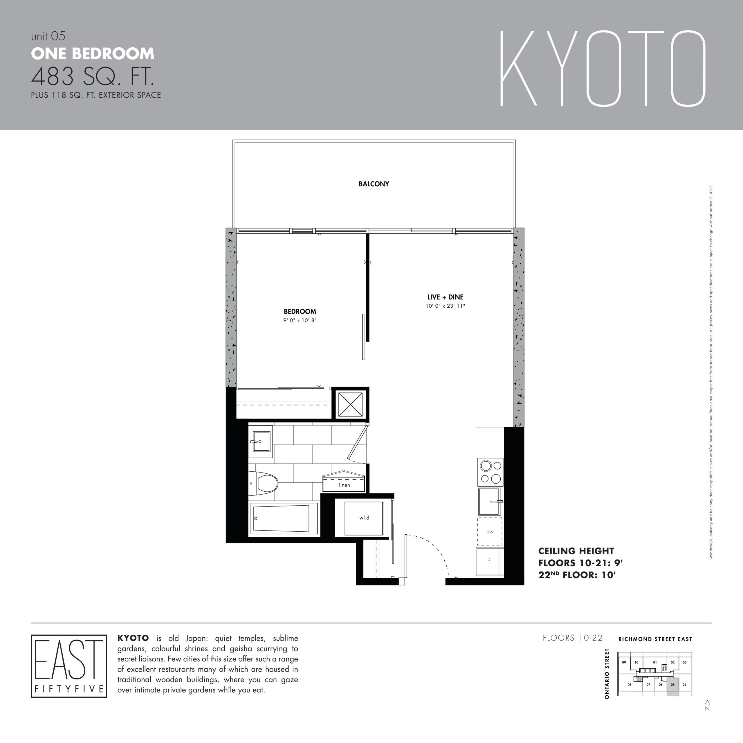 Kyoto floor plan