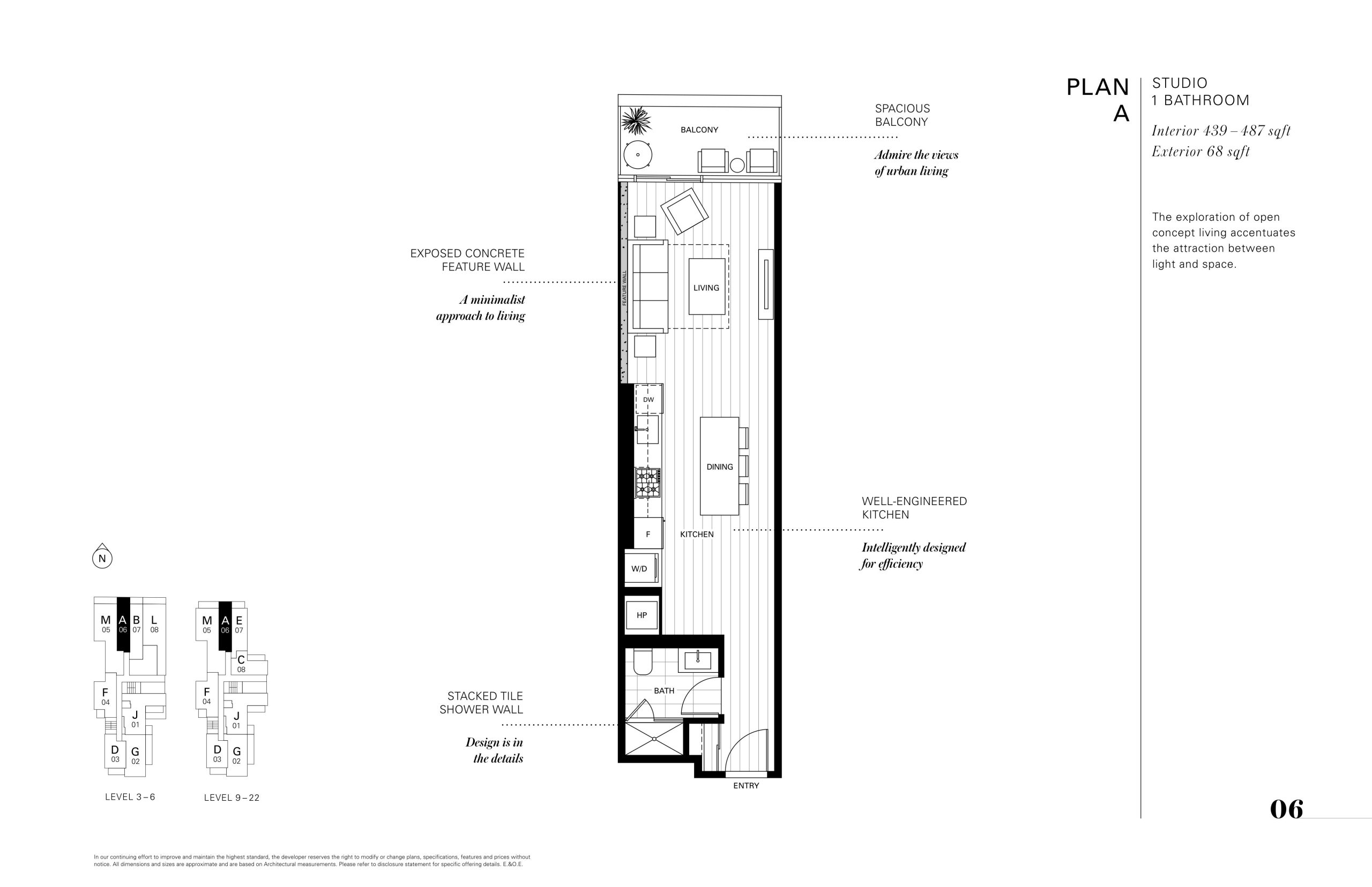A floor plan
