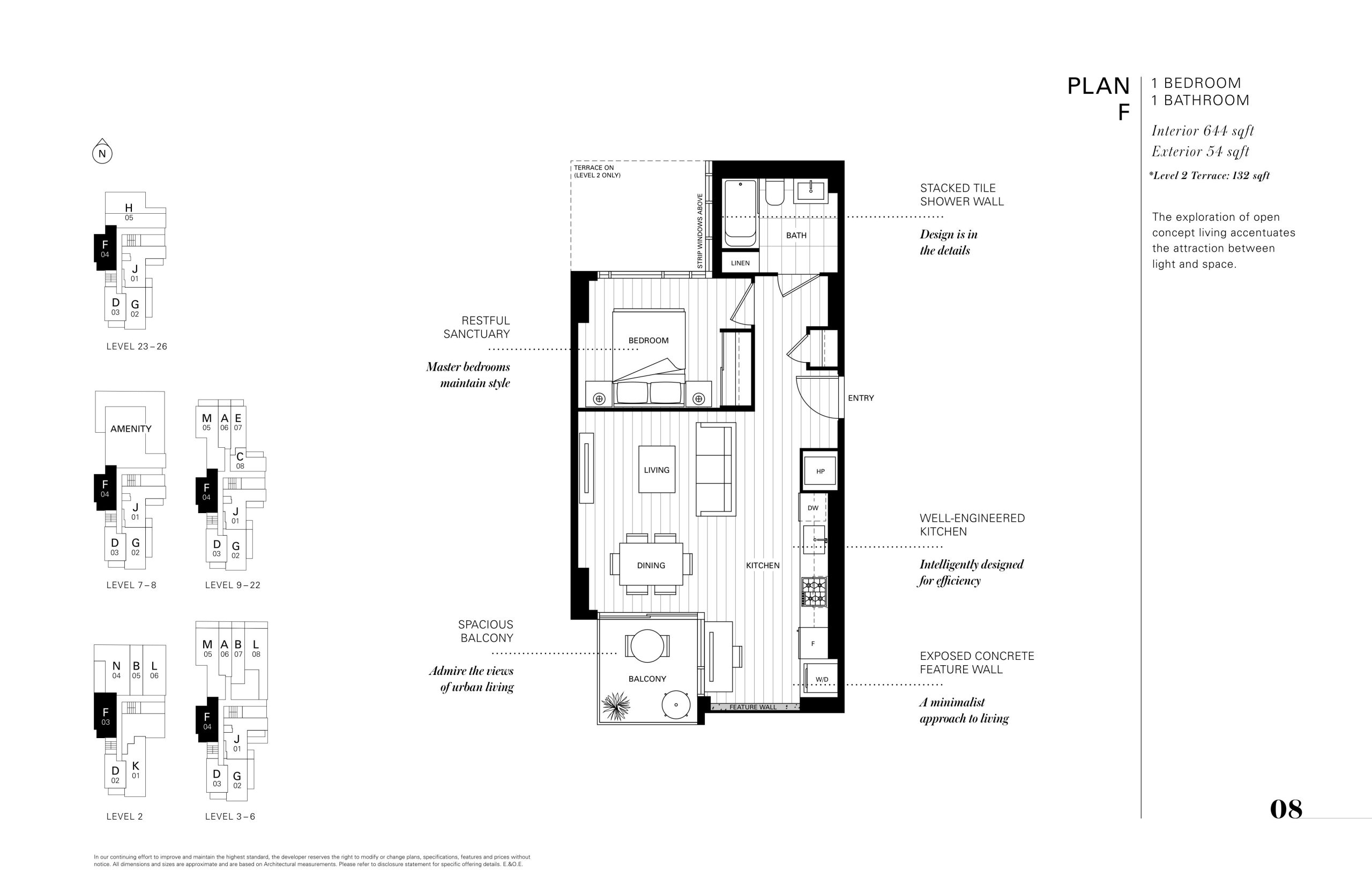 F floor plan