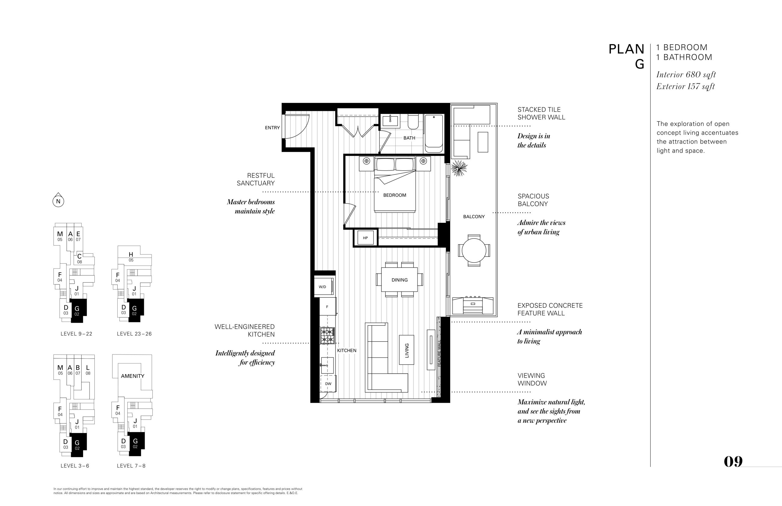 G floor plan