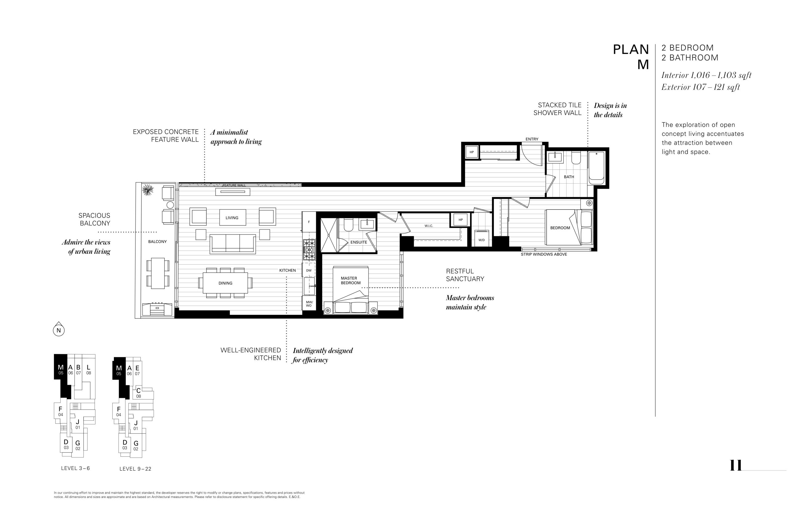 M floor plan