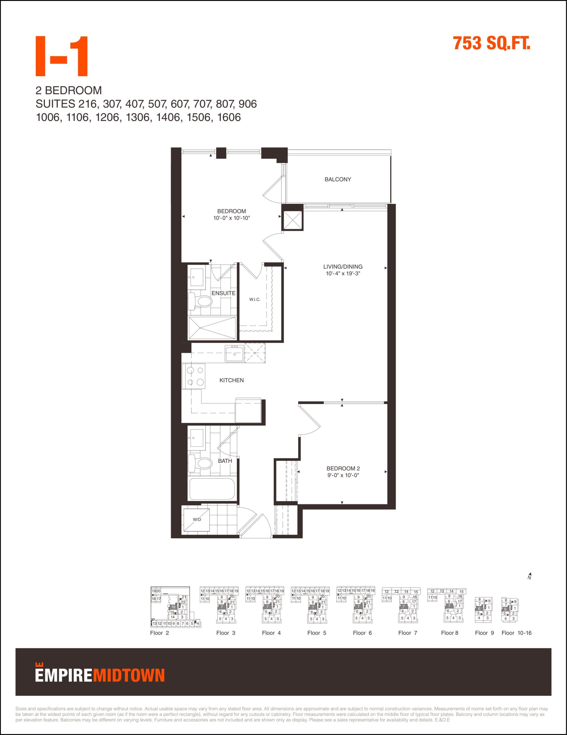 I-1 floor plan