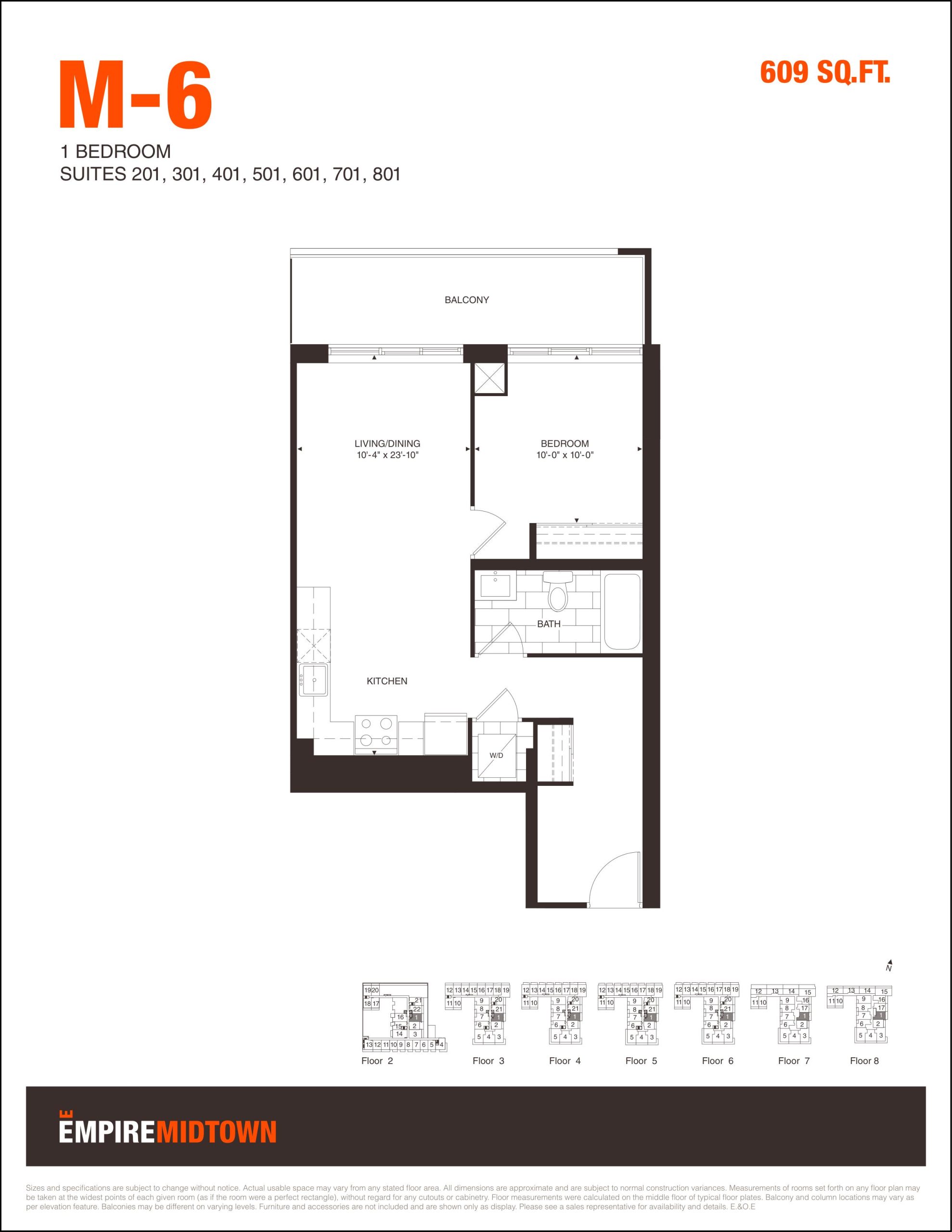 M-6 floor plan