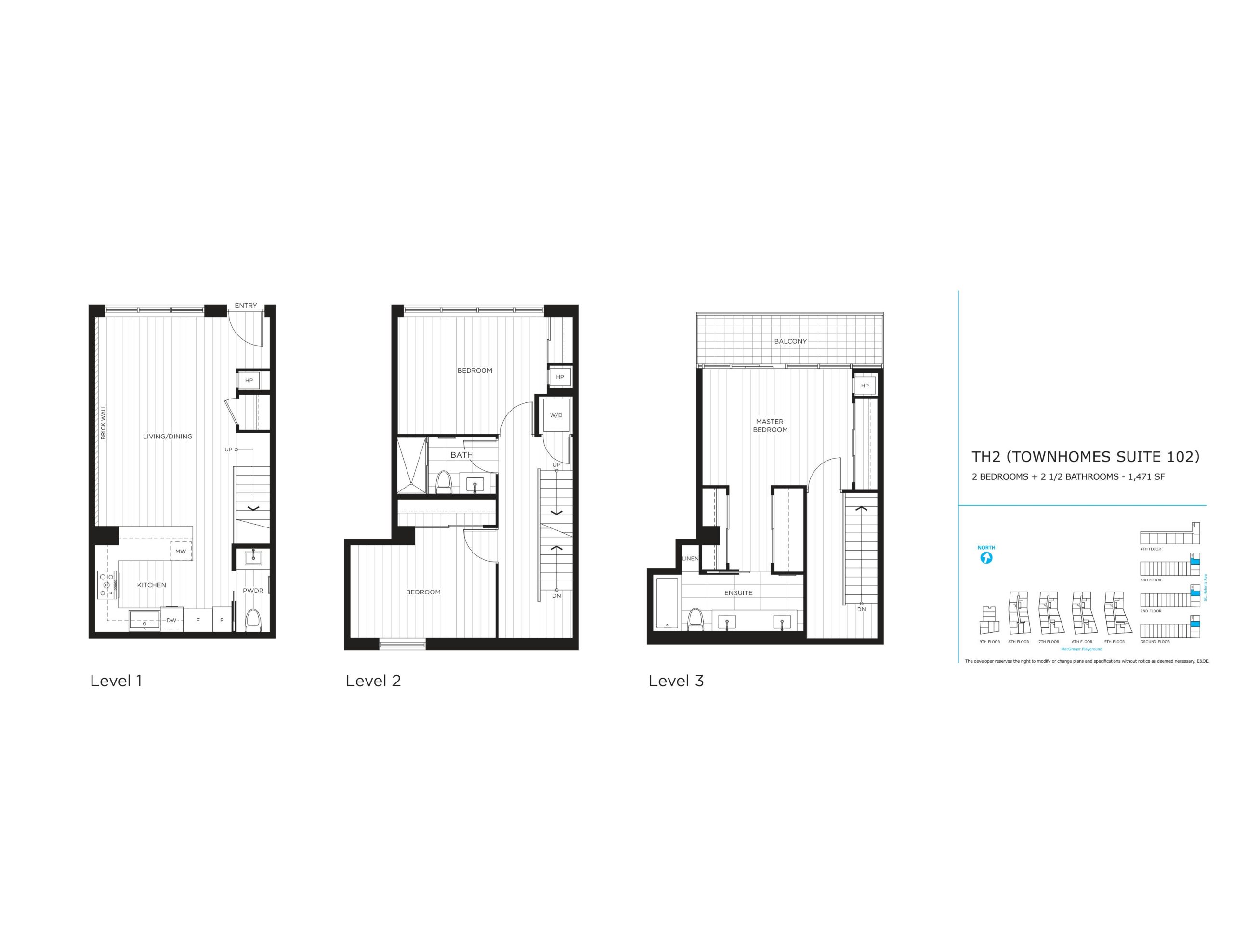 TH2 floor plan