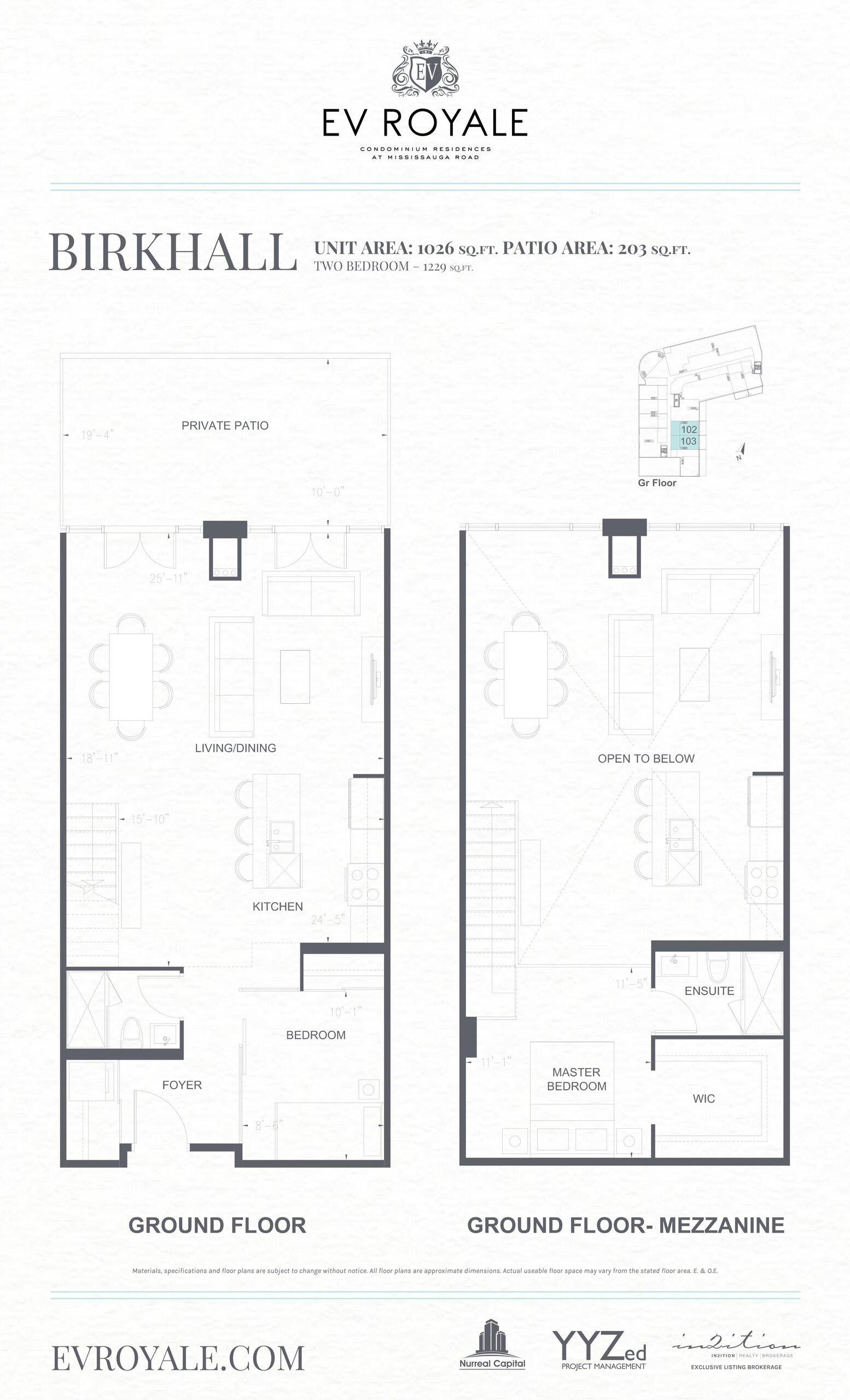Birkhall floor plan