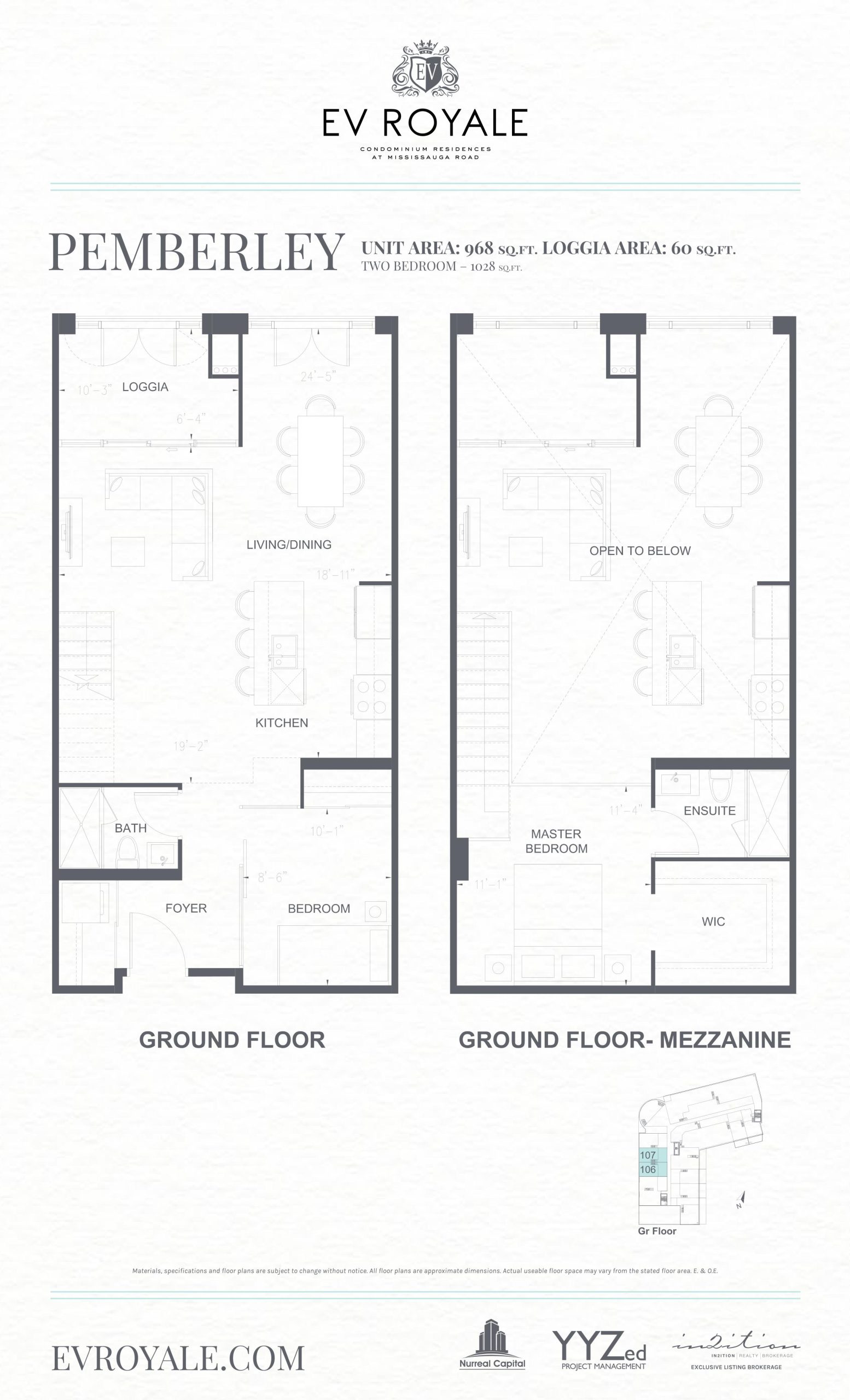 Pemberley floor plan