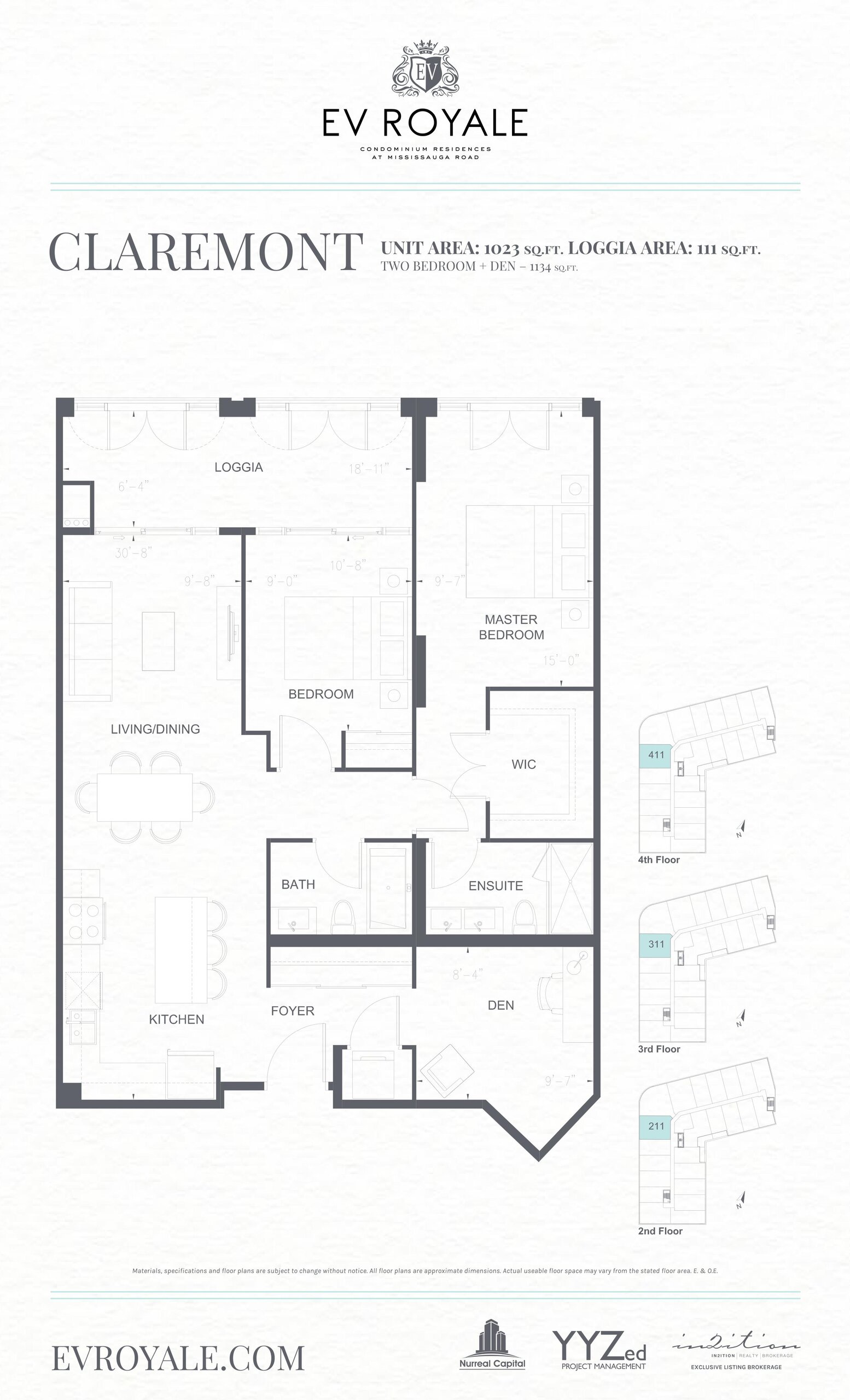 Claremont floor plan