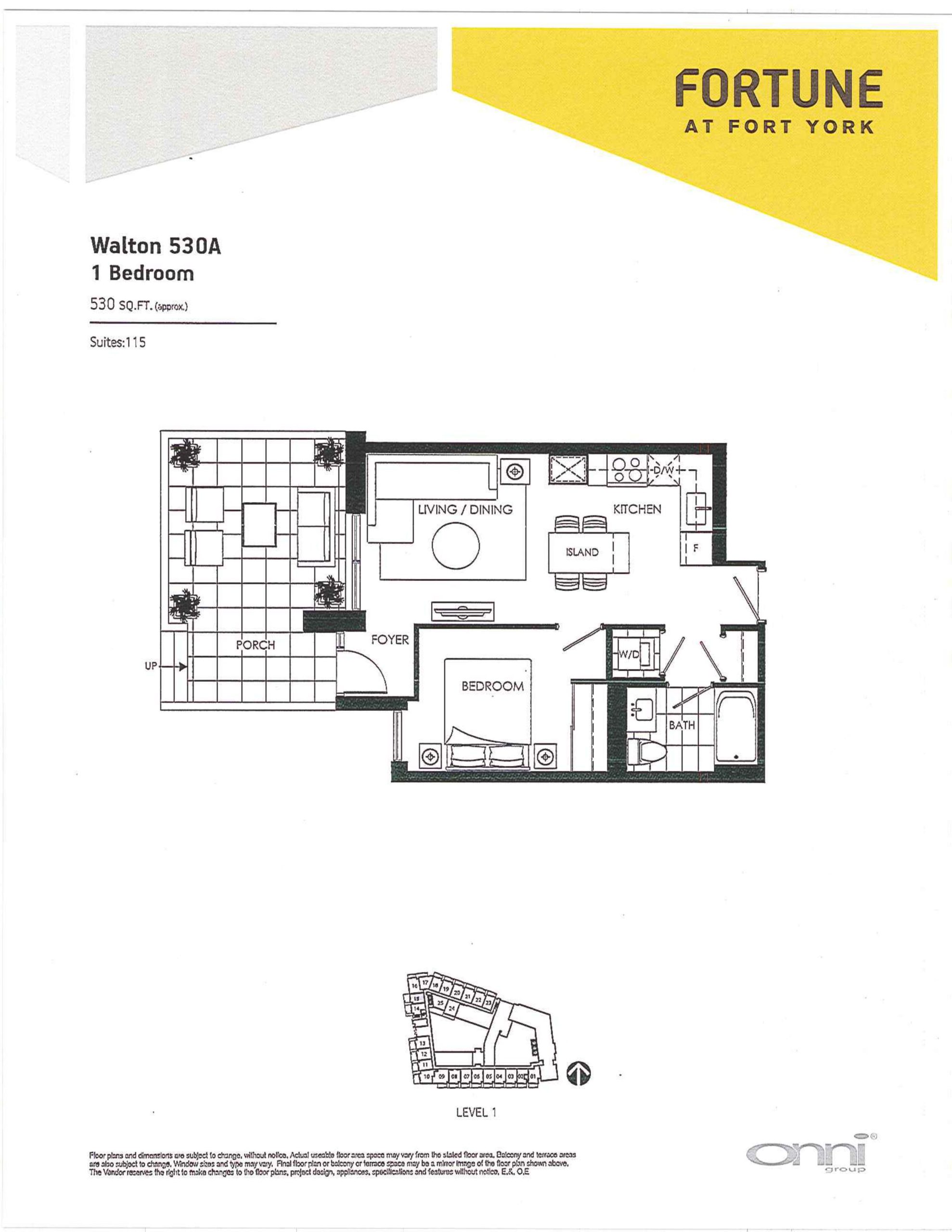 Walton 530A floor plan