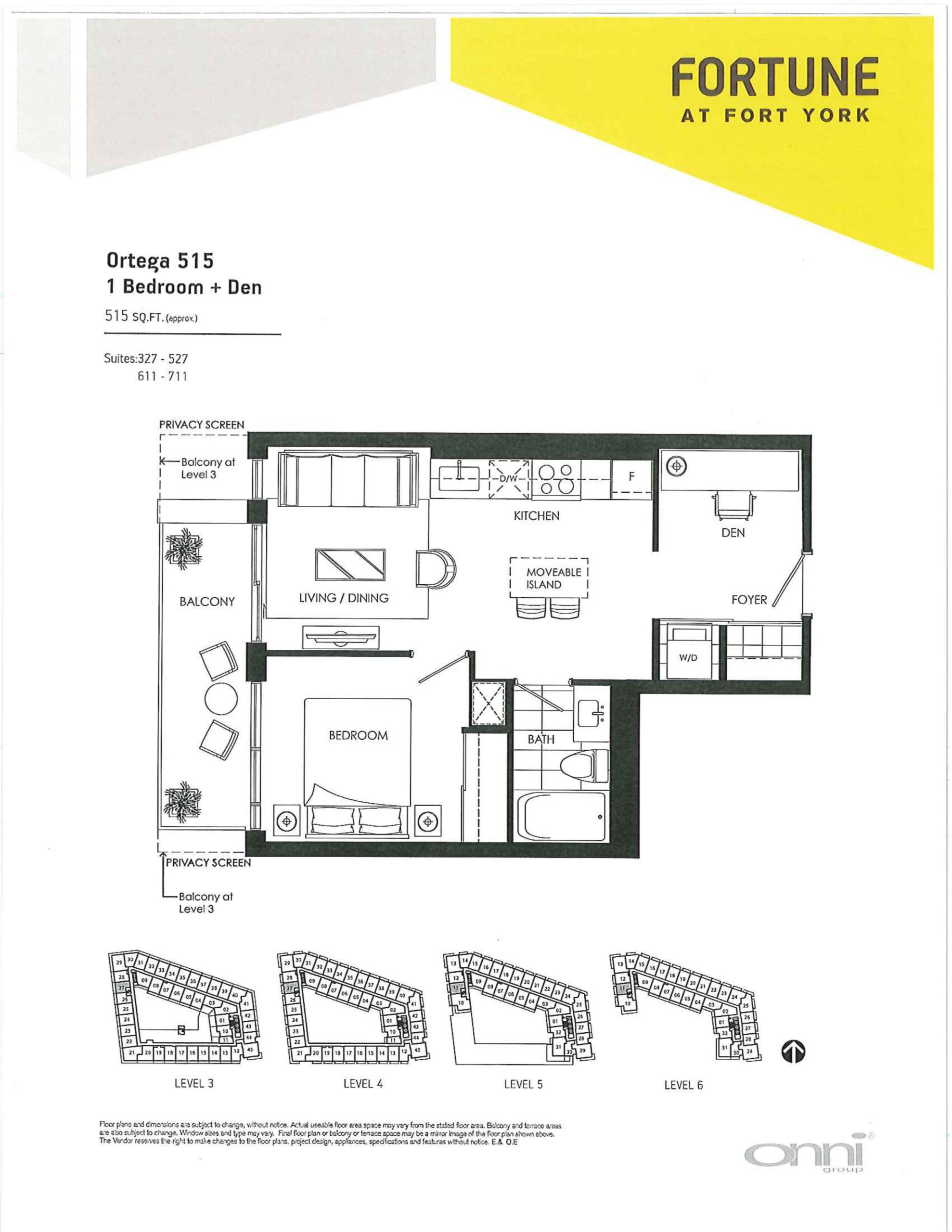 Ortega 515 floor plan