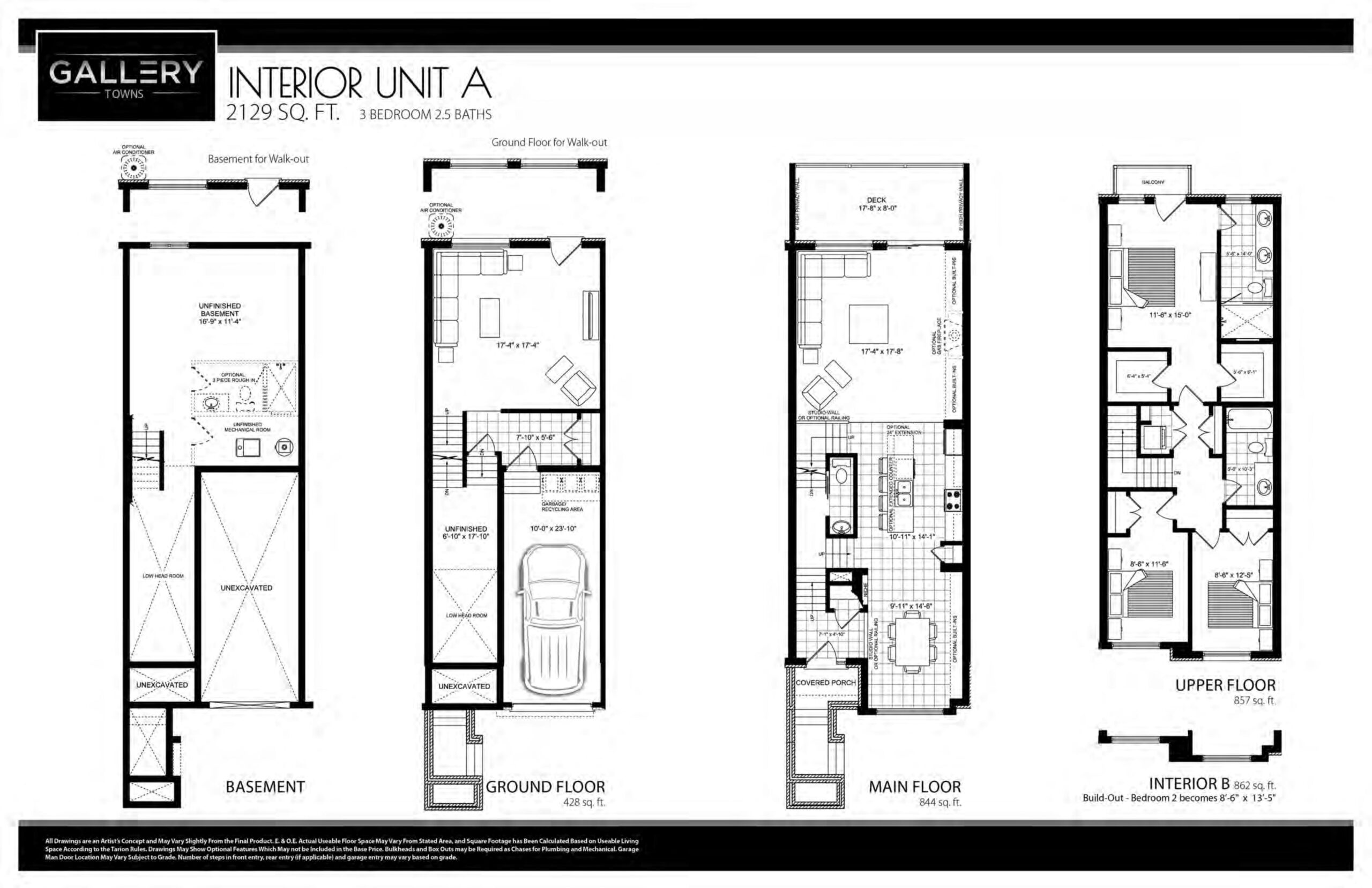 Interior Unit A floor plan