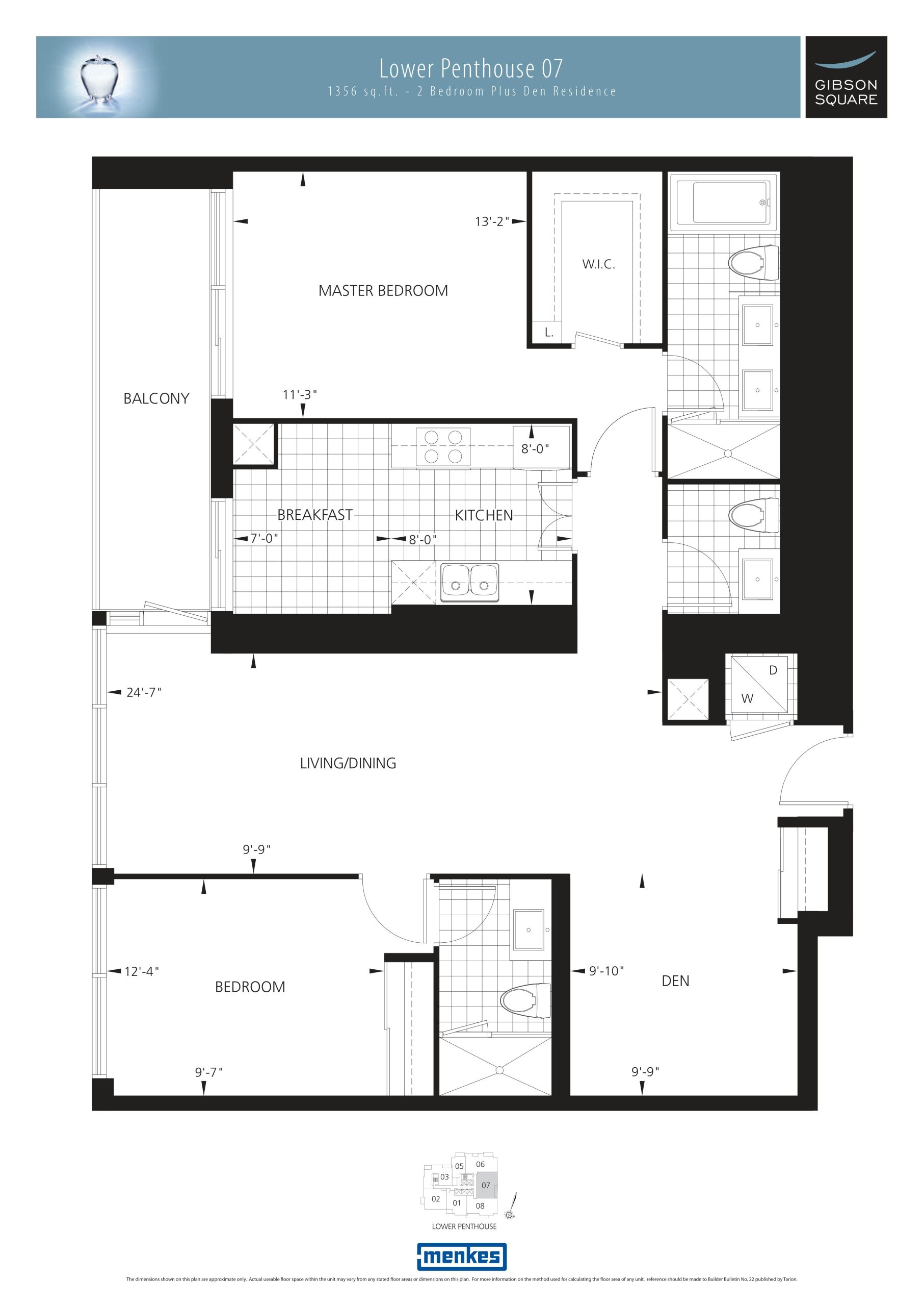Lower Penthouse 07 floor plan