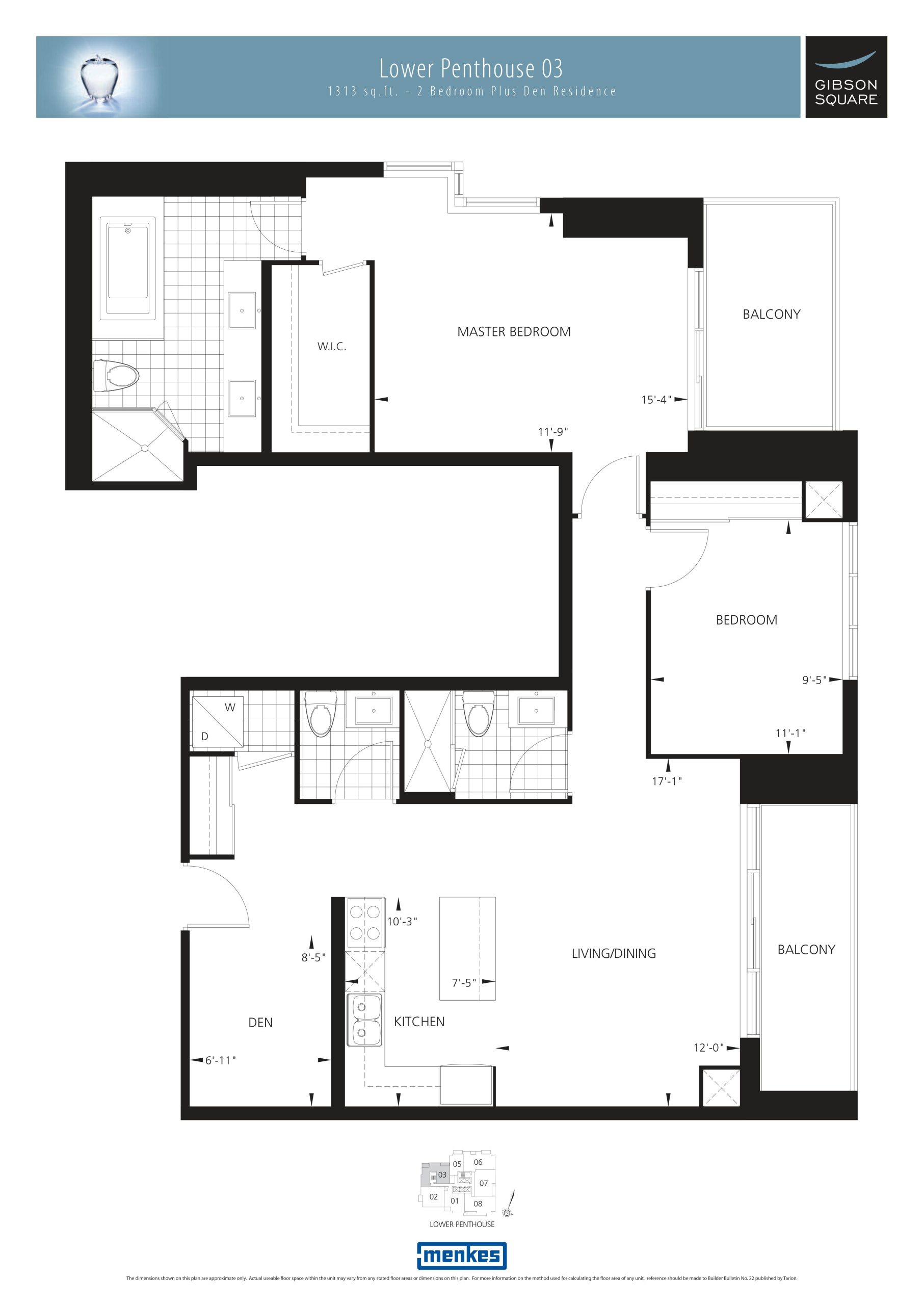 Lower Penthouse 03 floor plan