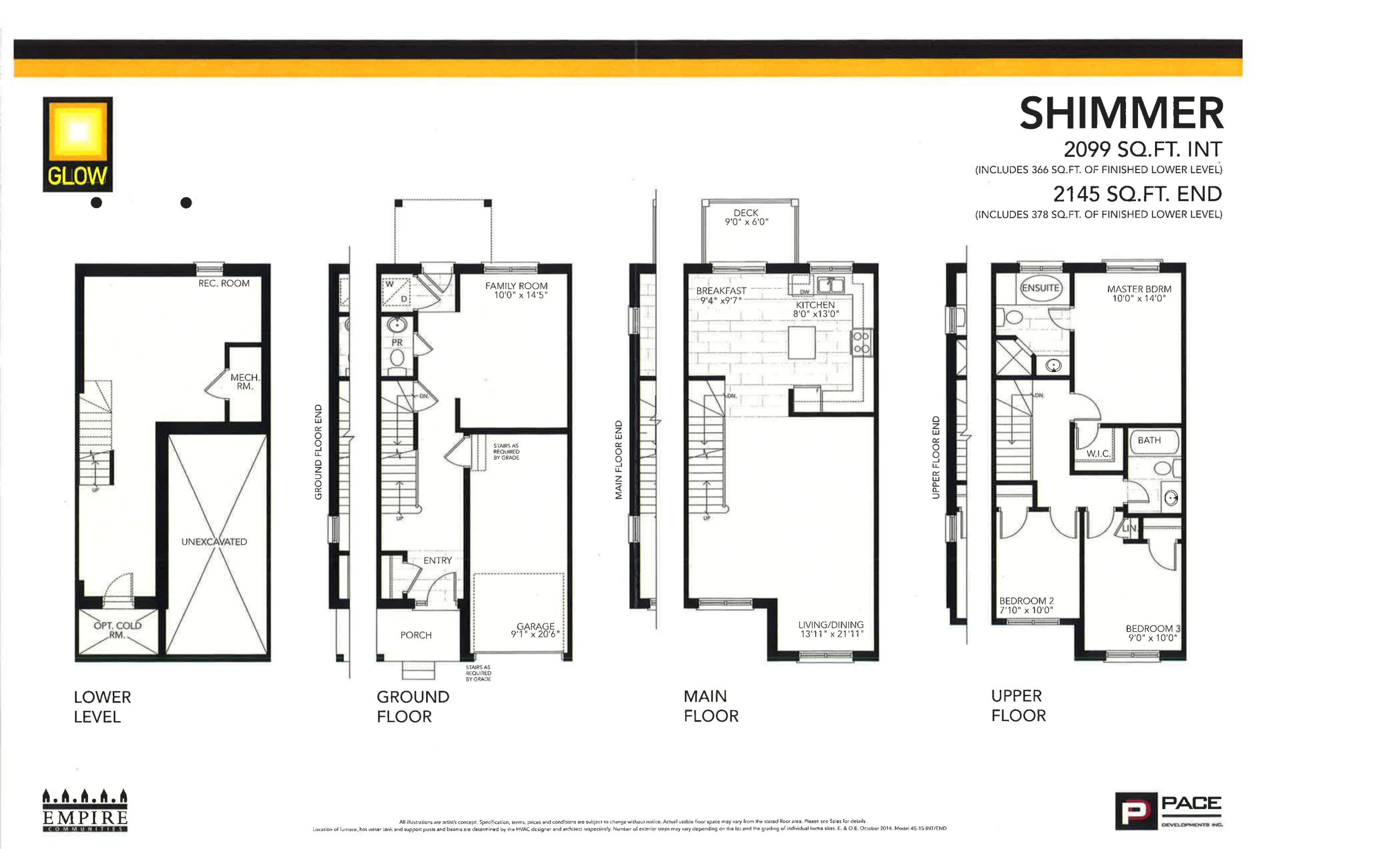 Shimmer floor plan