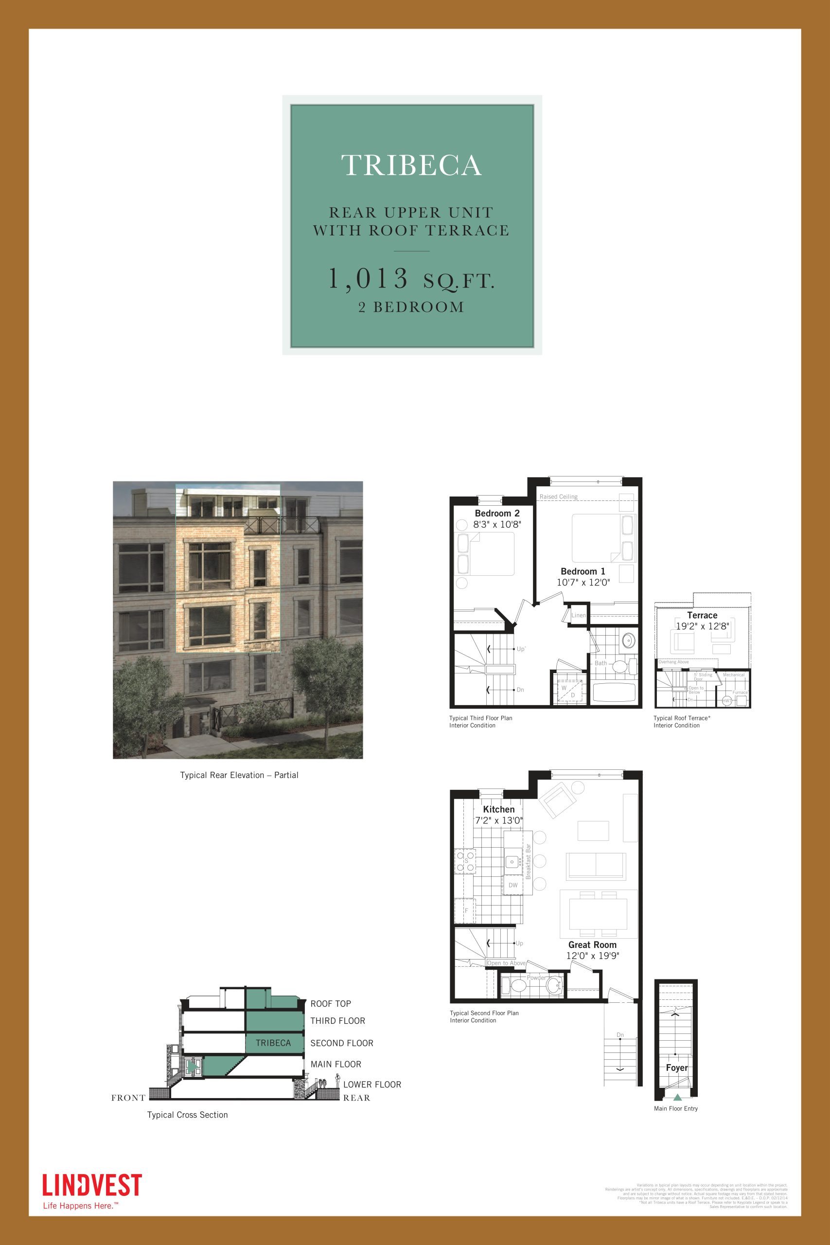 Tribeca floor plan