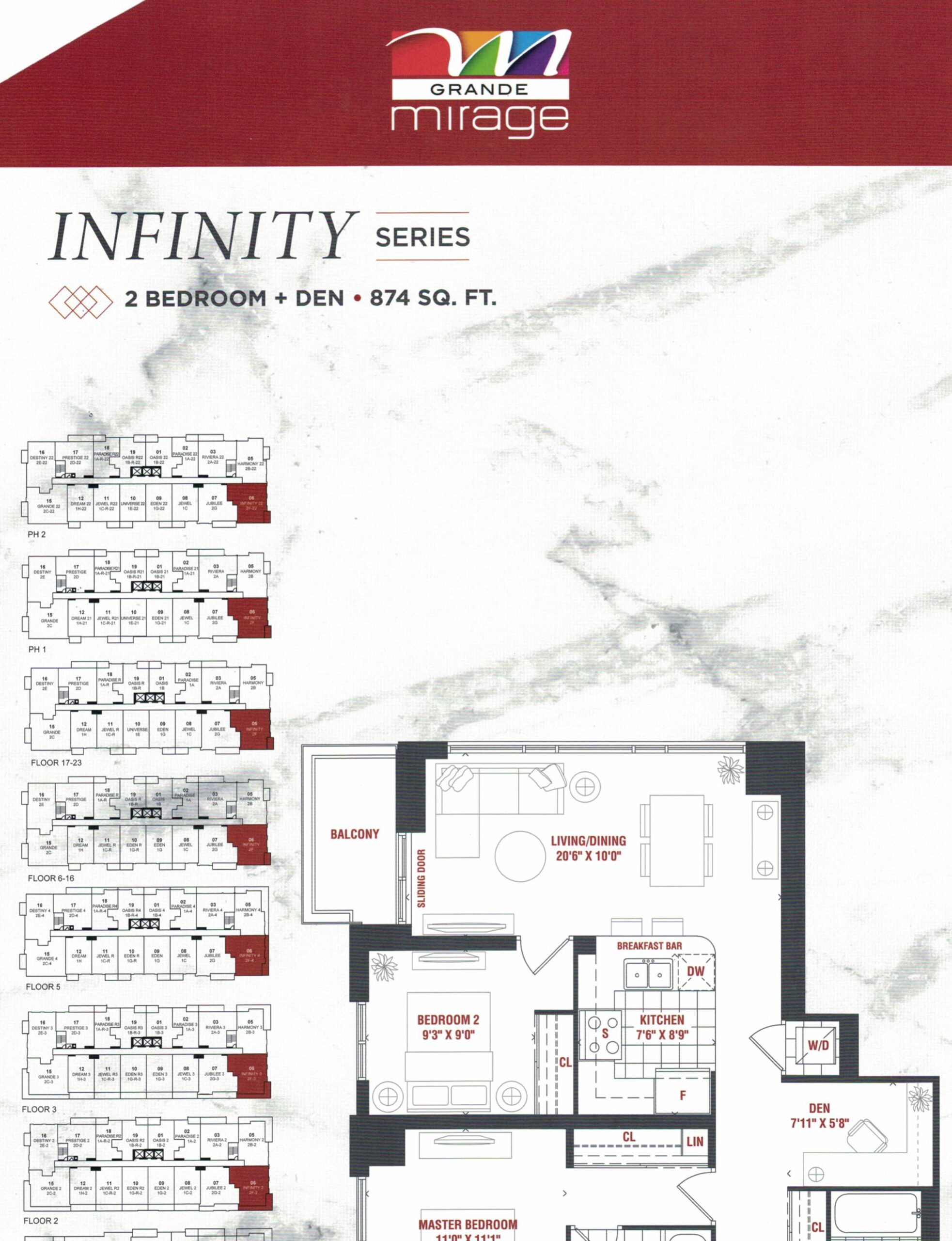 Infinity floor plan