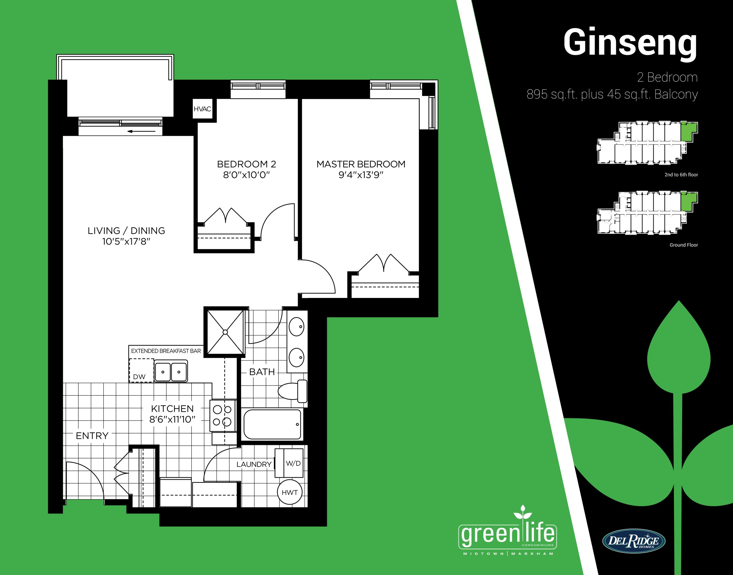 Ginseng floor plan