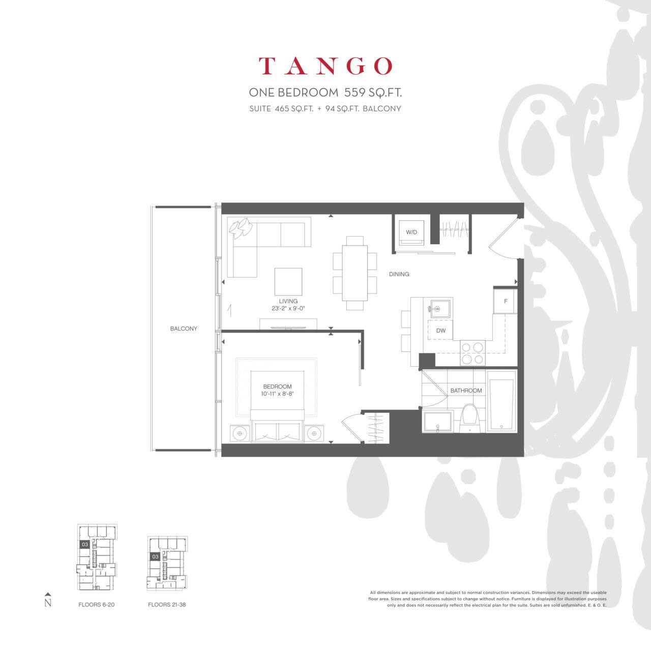 Tango floor plan