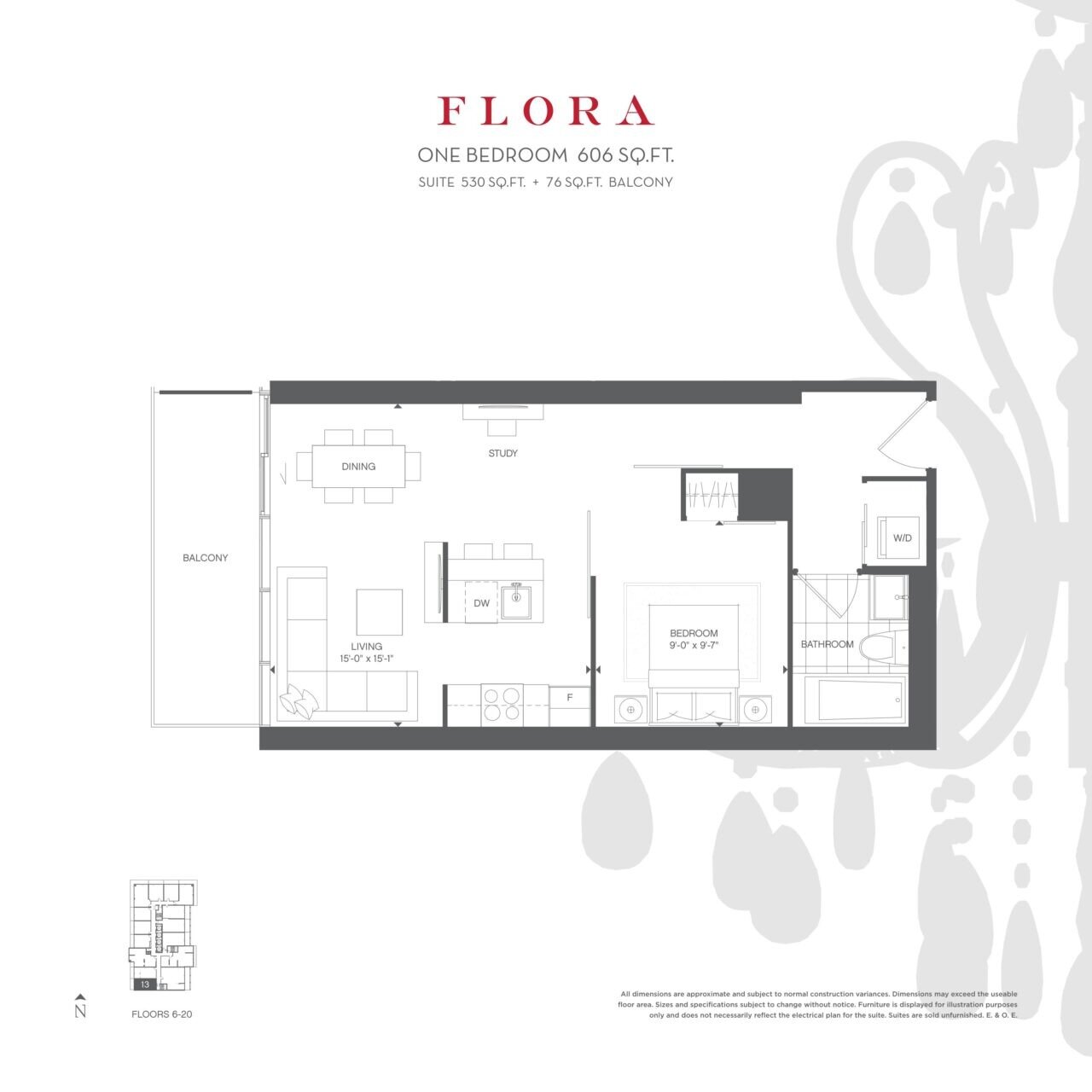 Flora floor plan