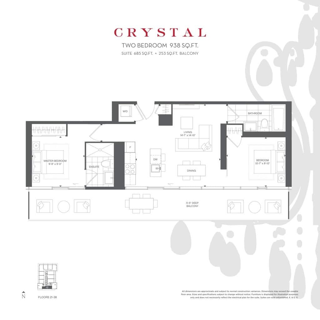Crystal floor plan