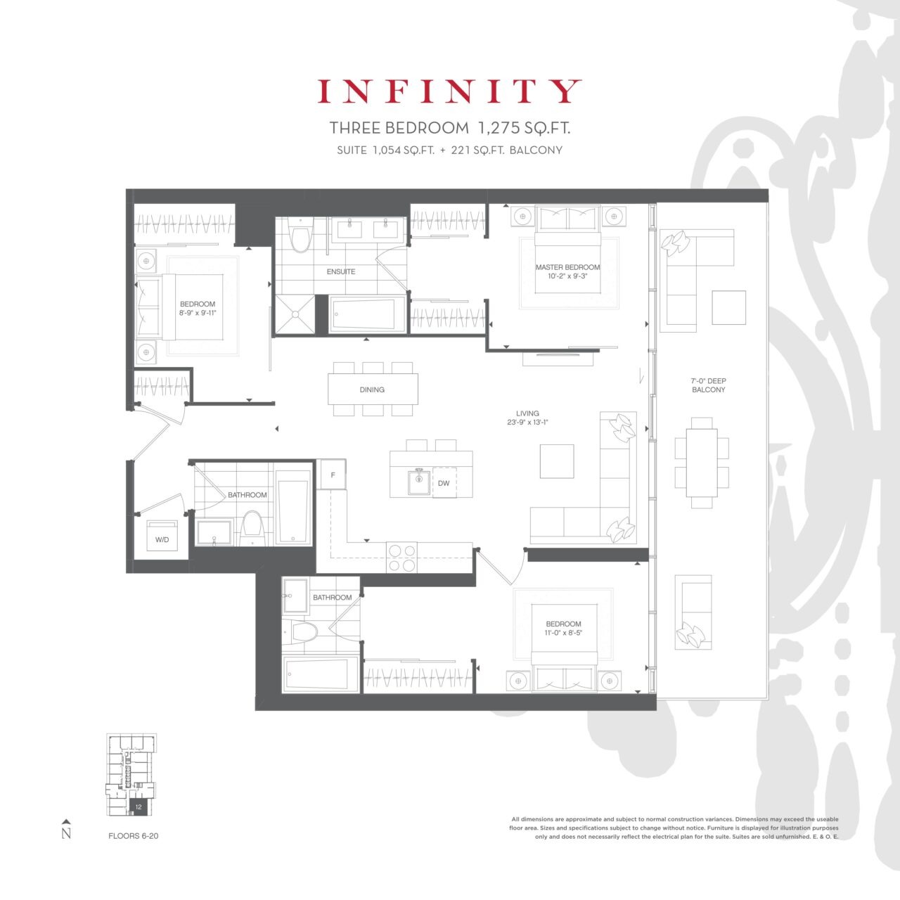 Infinity floor plan