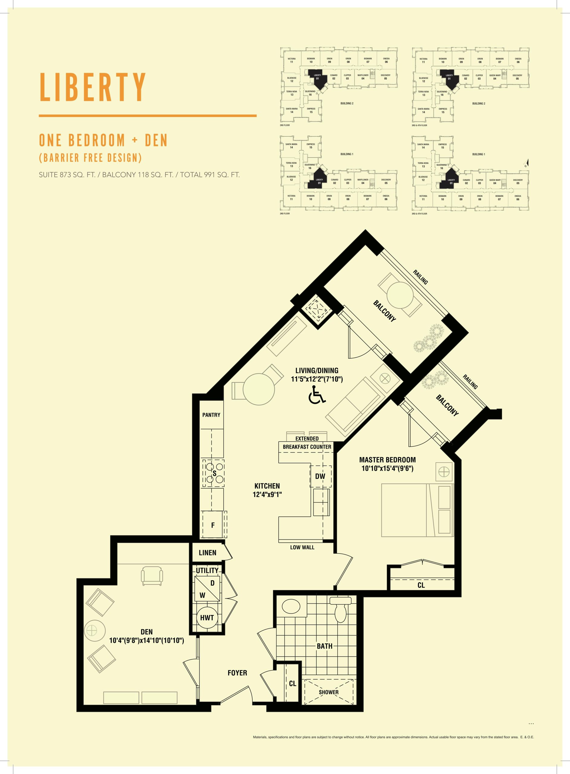 Liberty floor plan