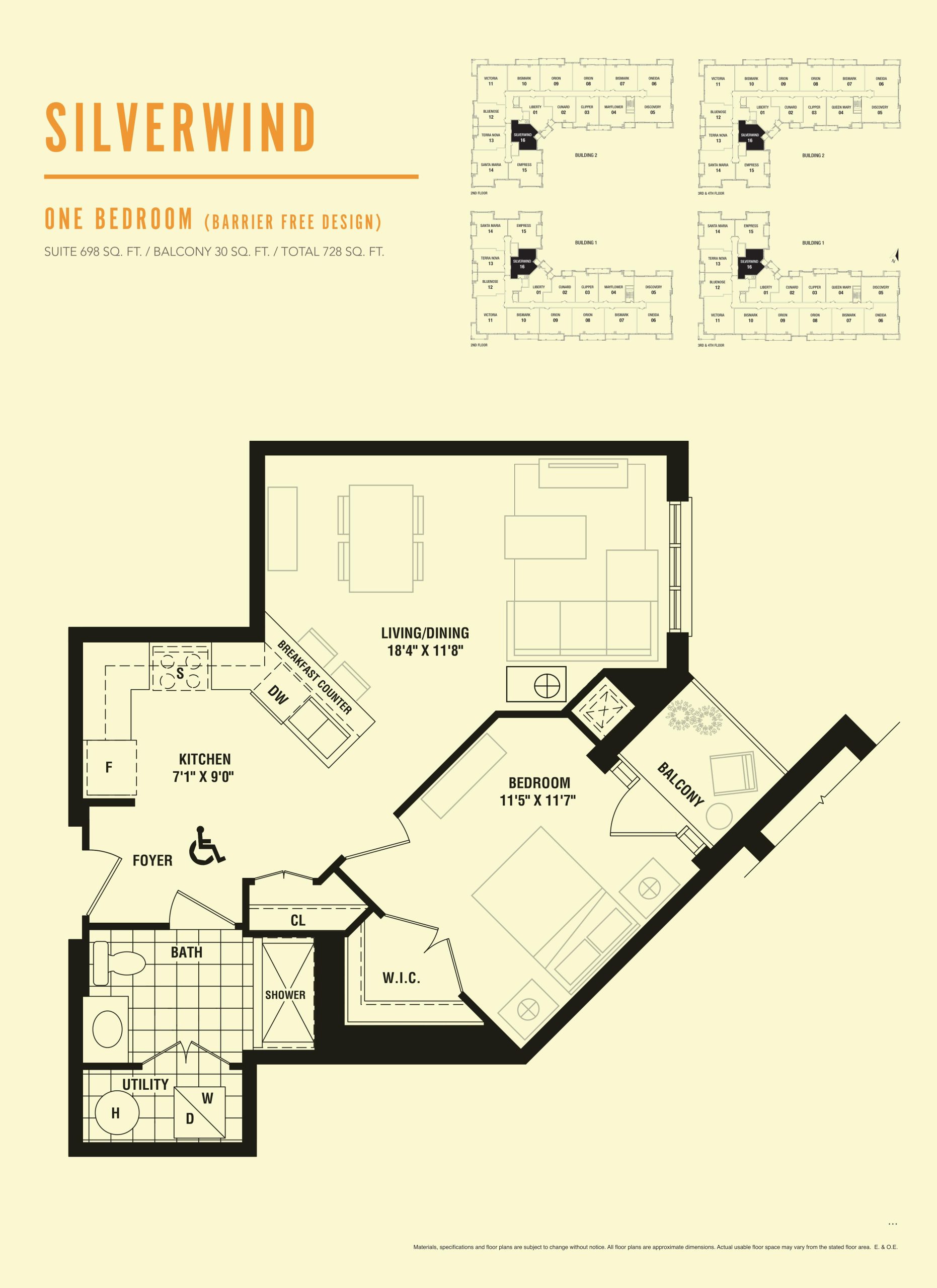 Silverwind floor plan