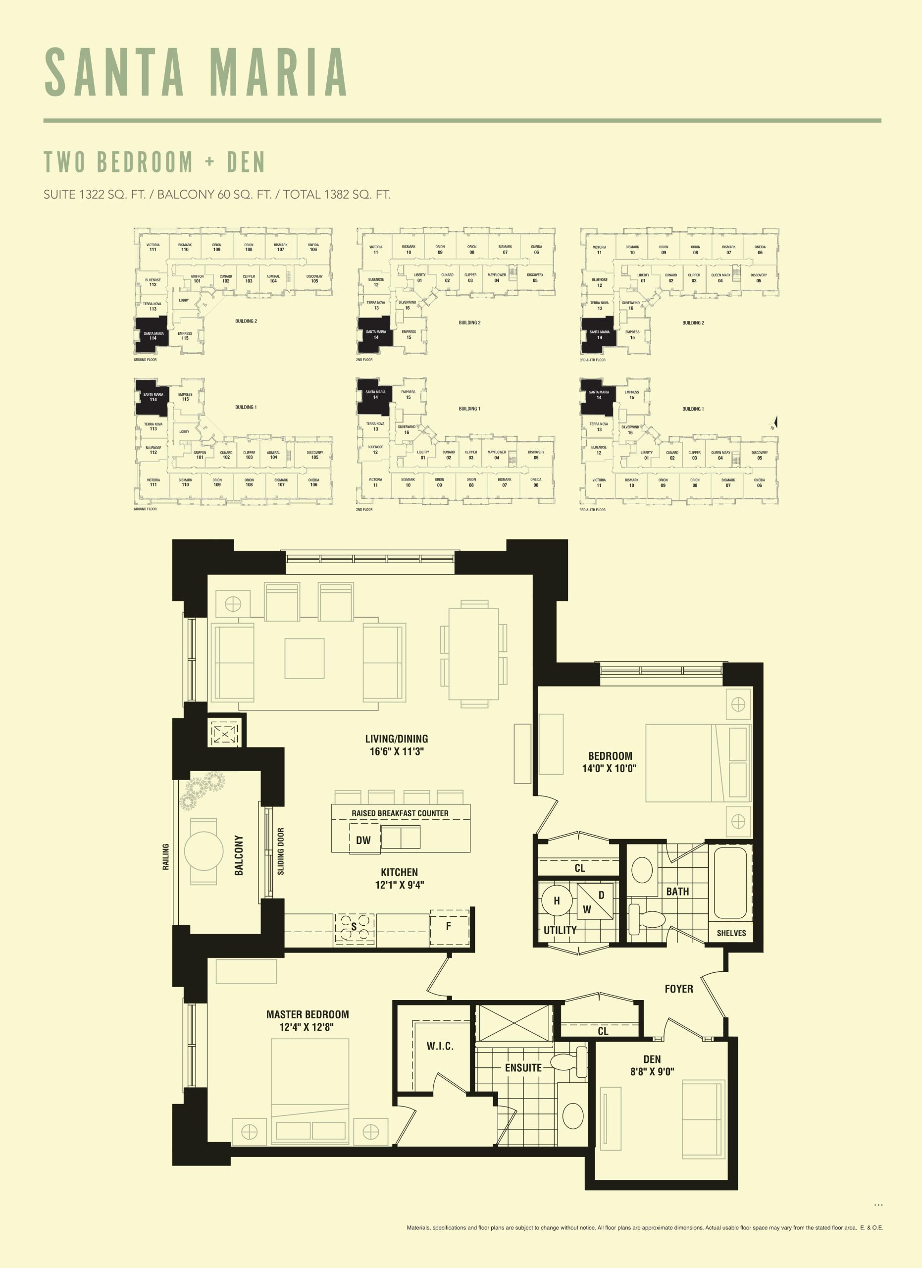 Santa Maria floor plan