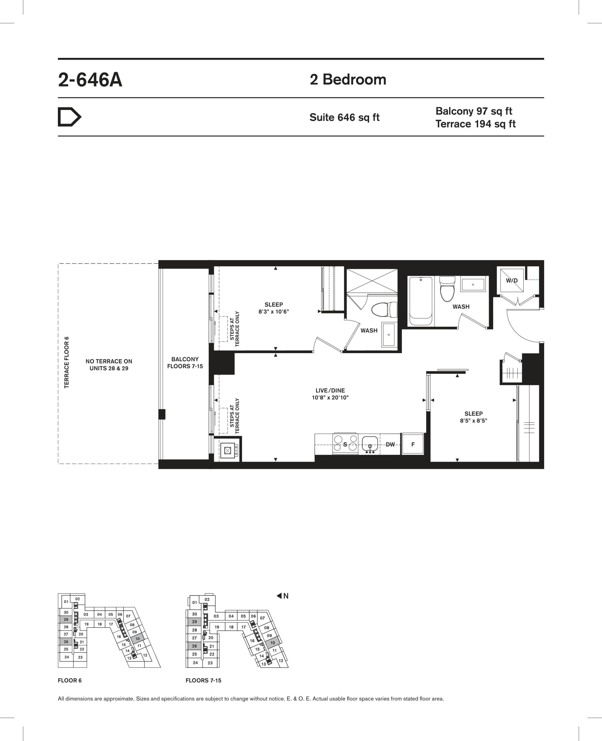 2-646A floor plan