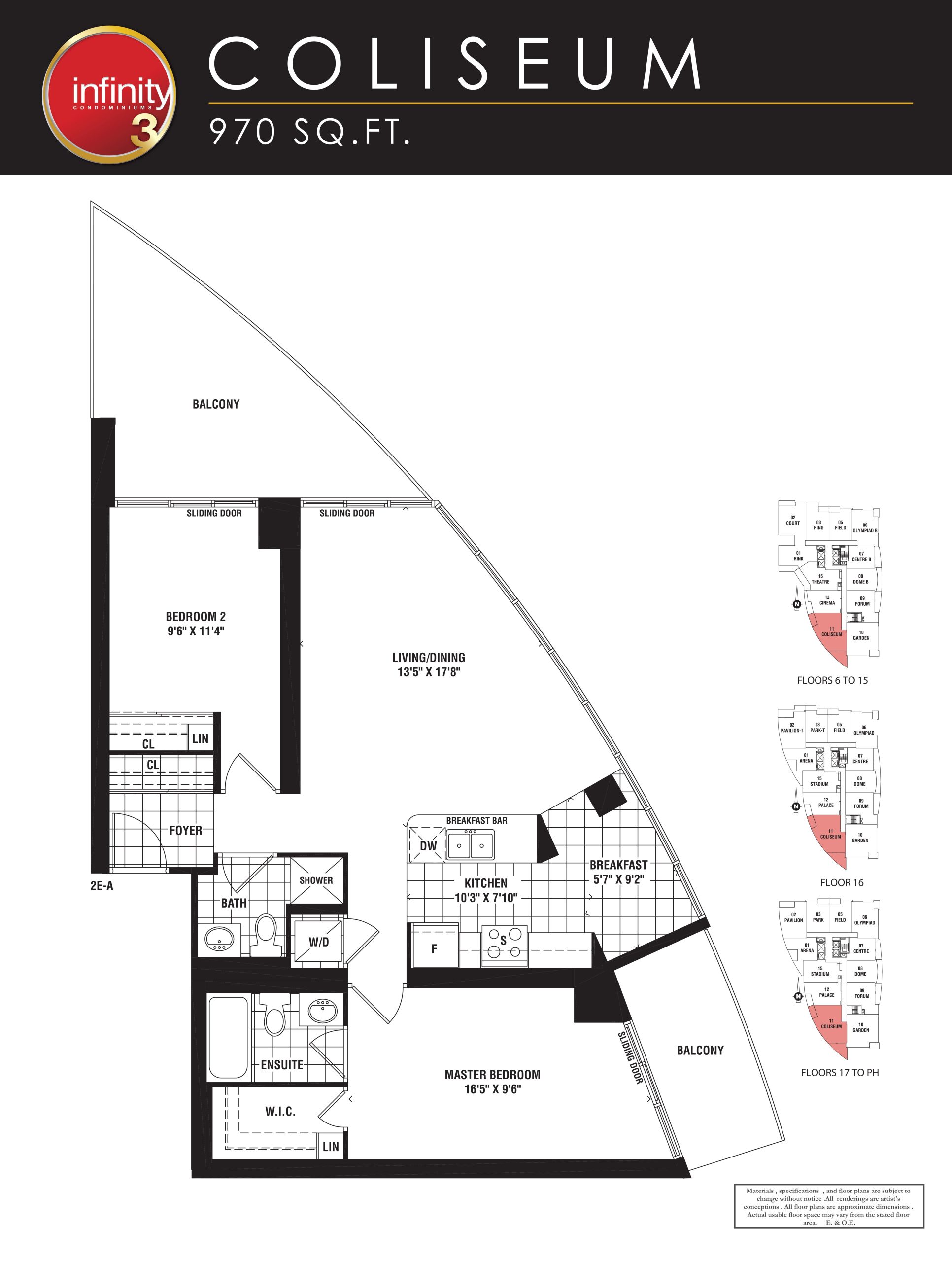 Coliseum floor plan