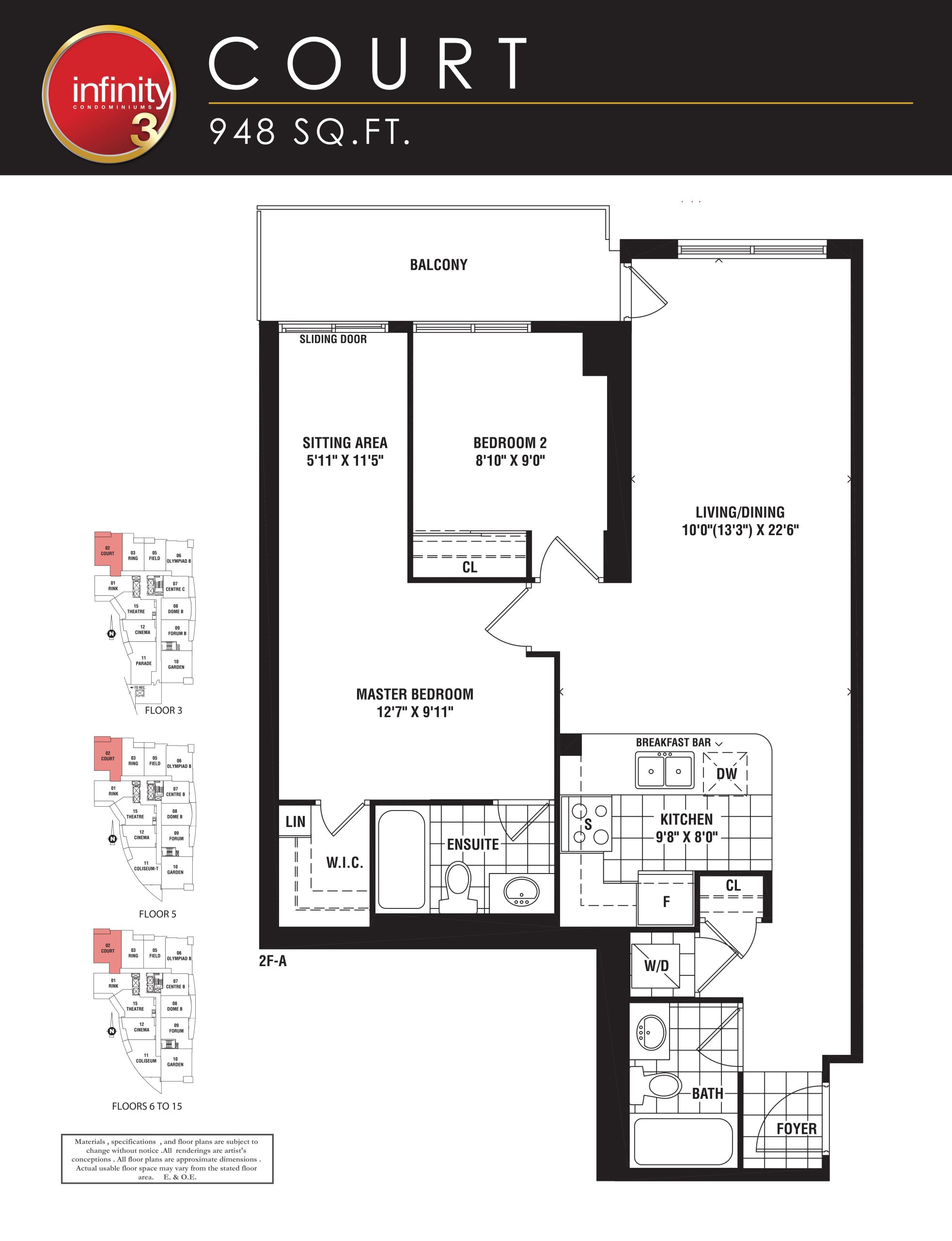 Court floor plan