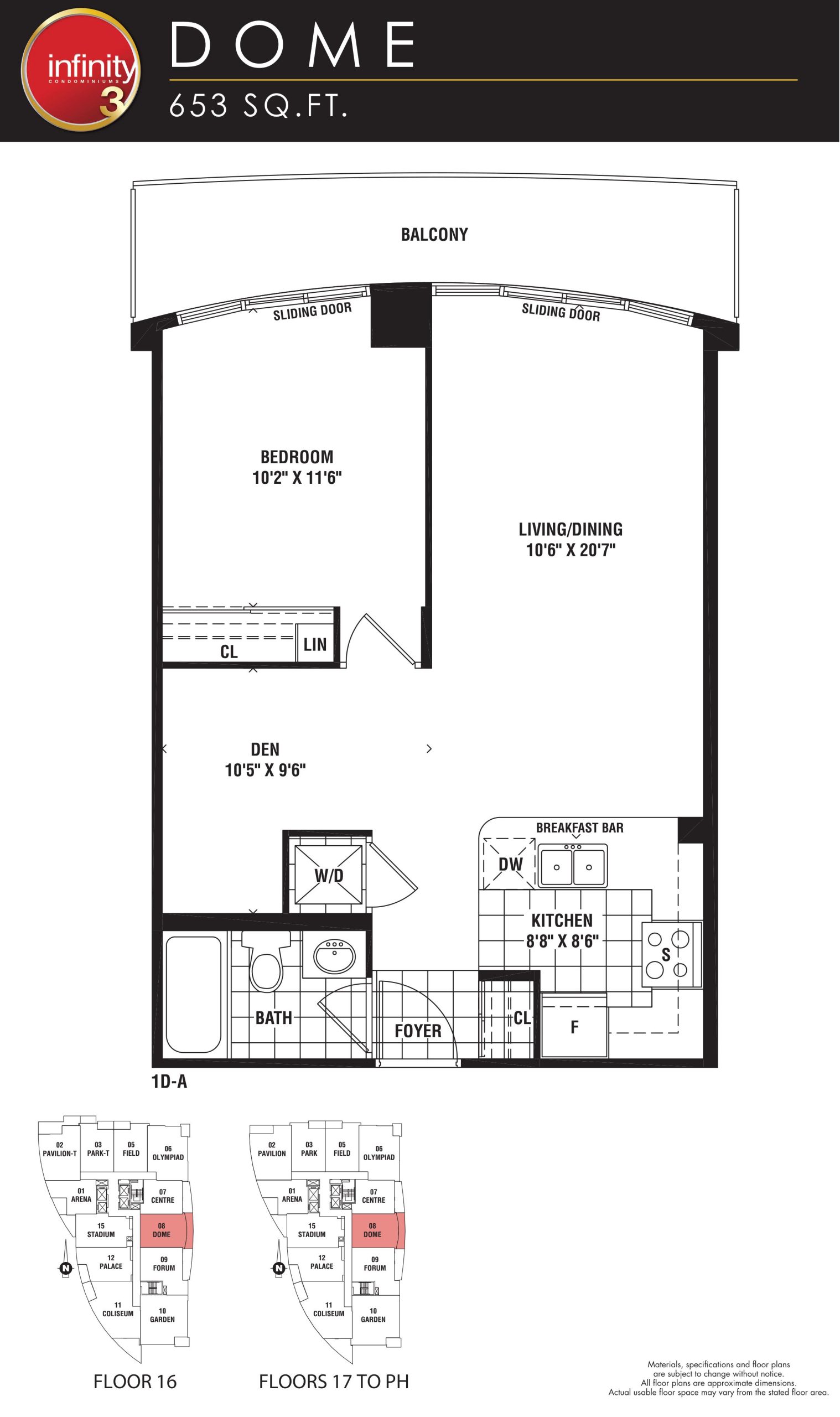 Dome floor plan