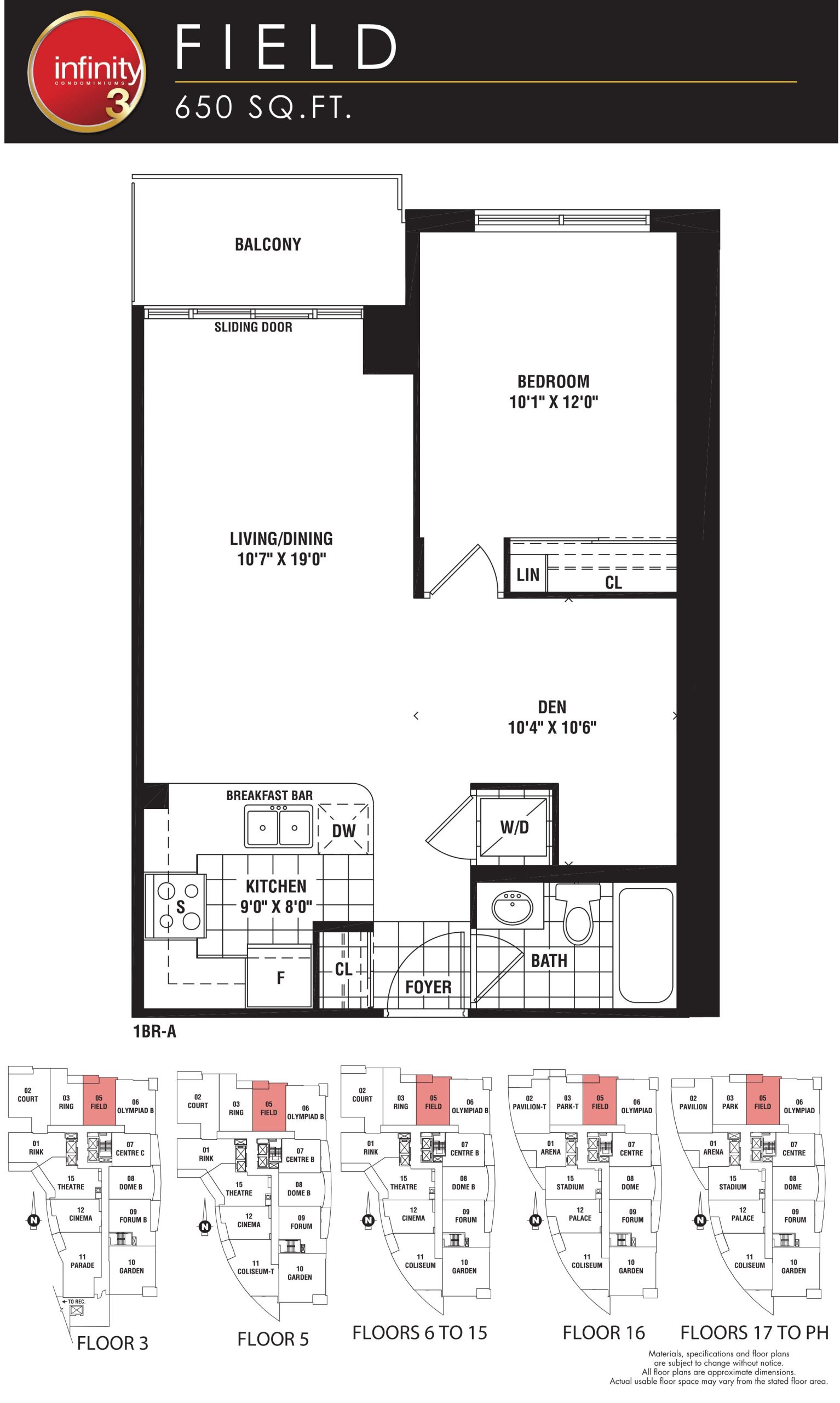 Field floor plan