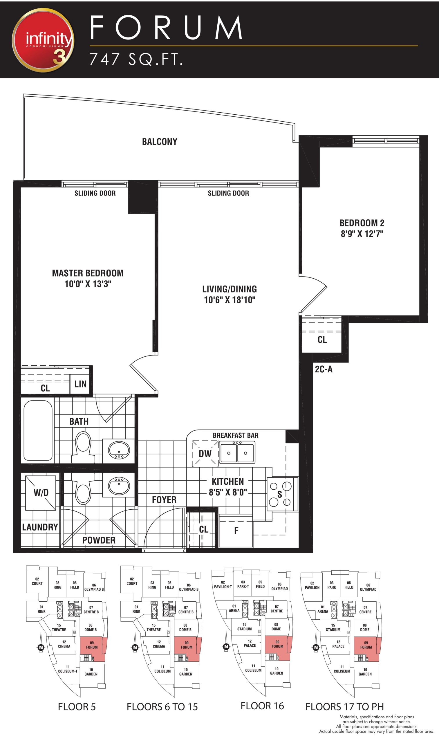 Forum floor plan
